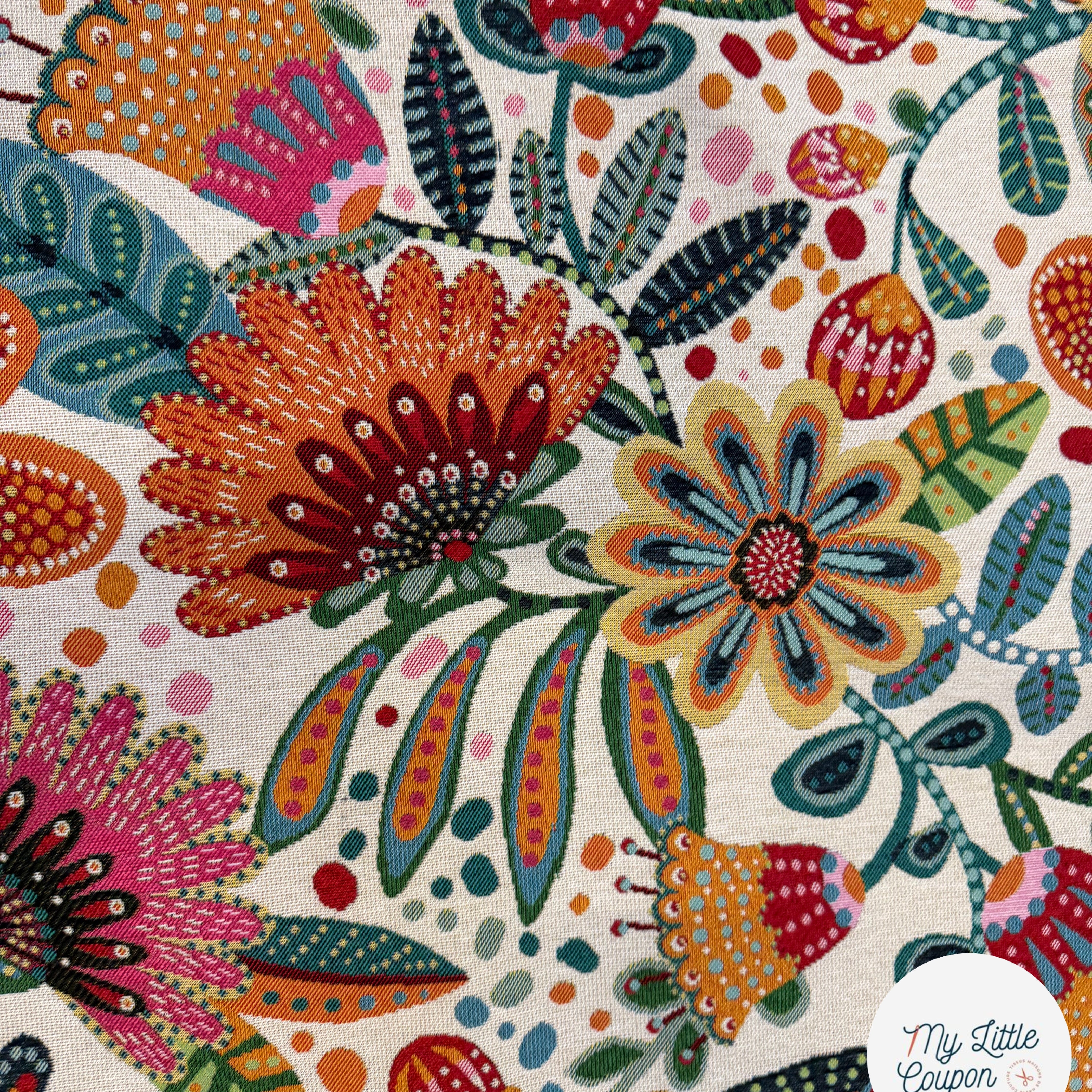 JACQUARD GINA MULZ 140 CM - My Little Coupon