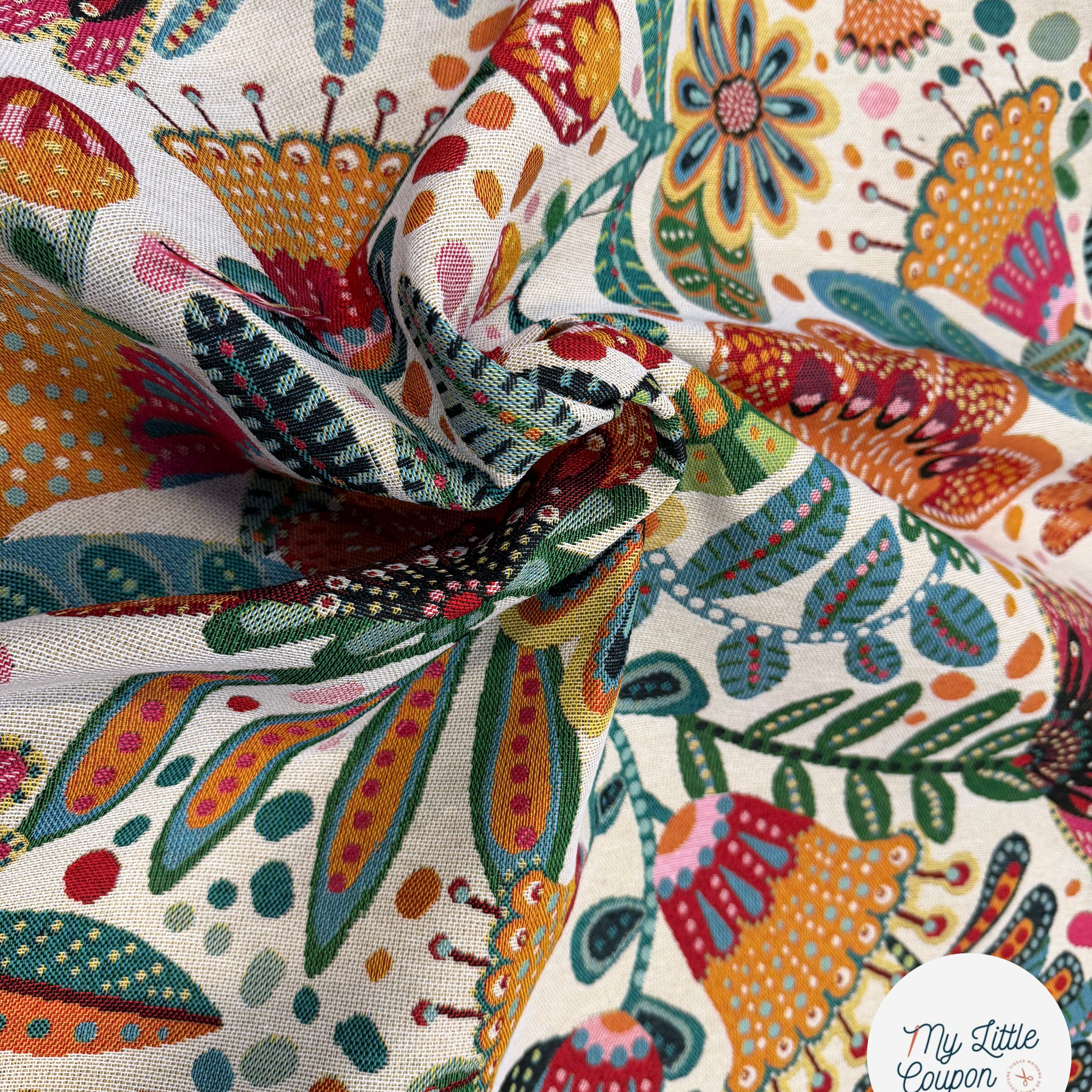 JACQUARD GINA MULZ 140 CM - My Little Coupon