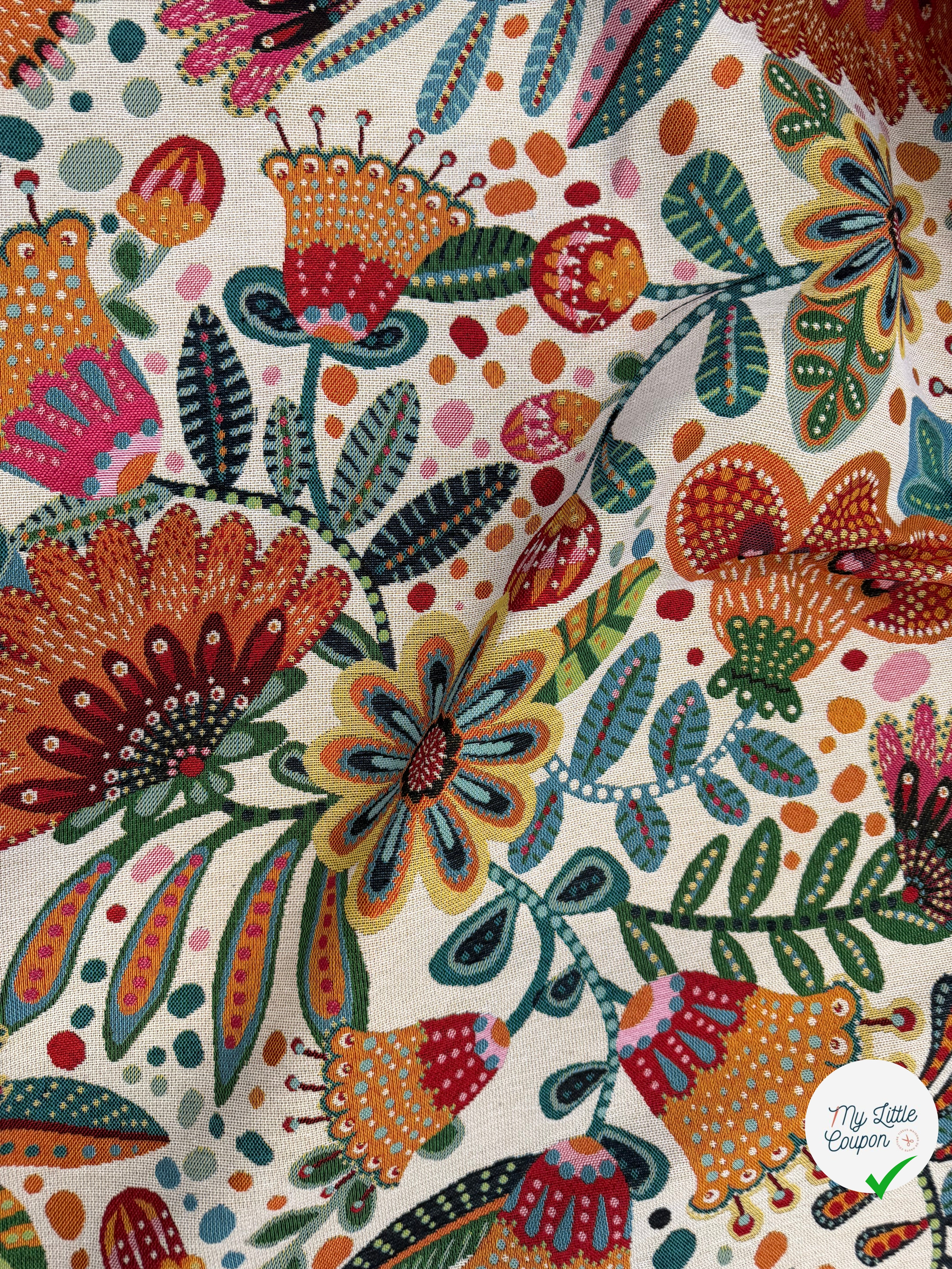 JACQUARD GINA MULZ 140 CM - My Little Coupon