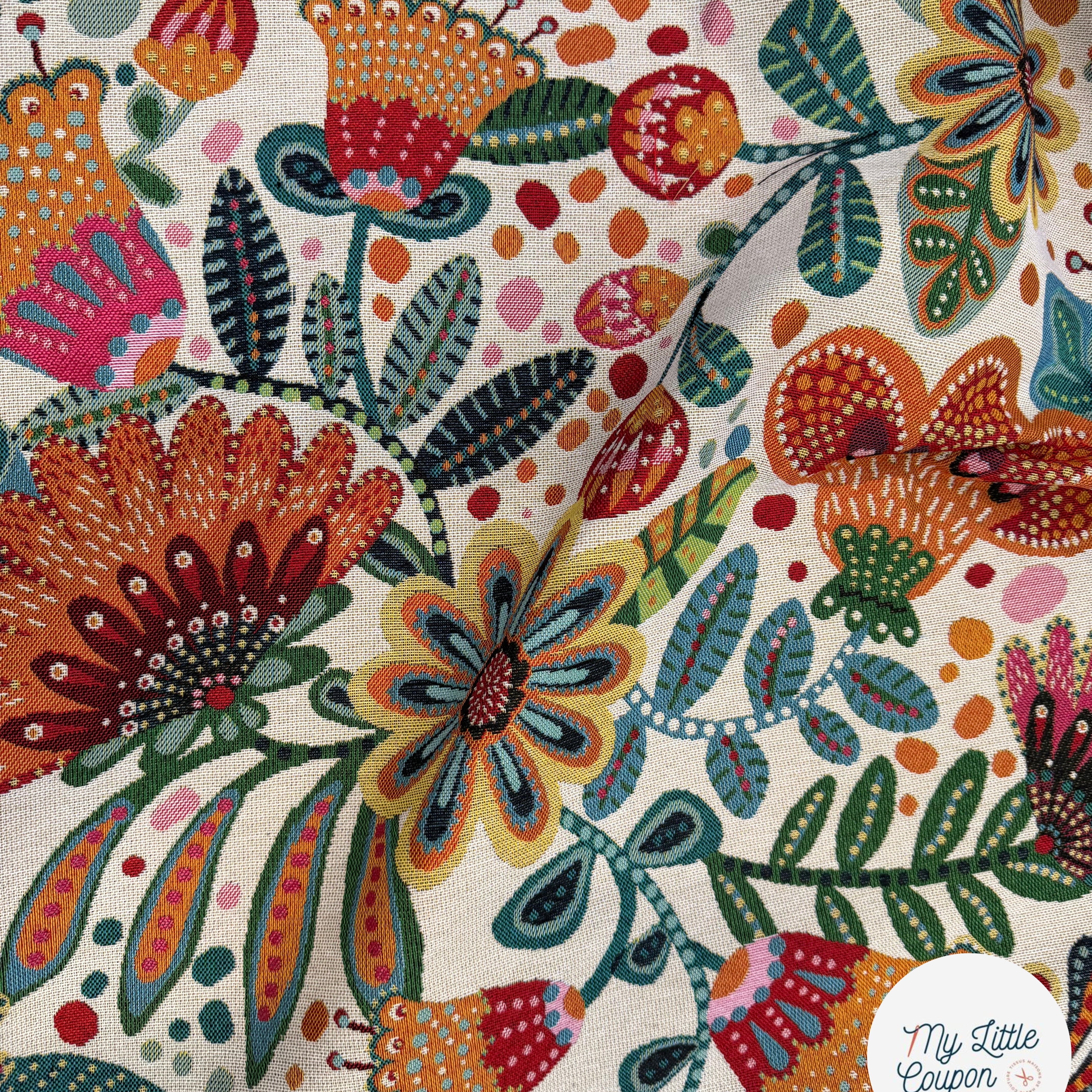 JACQUARD GINA MULZ 140 CM - My Little Coupon