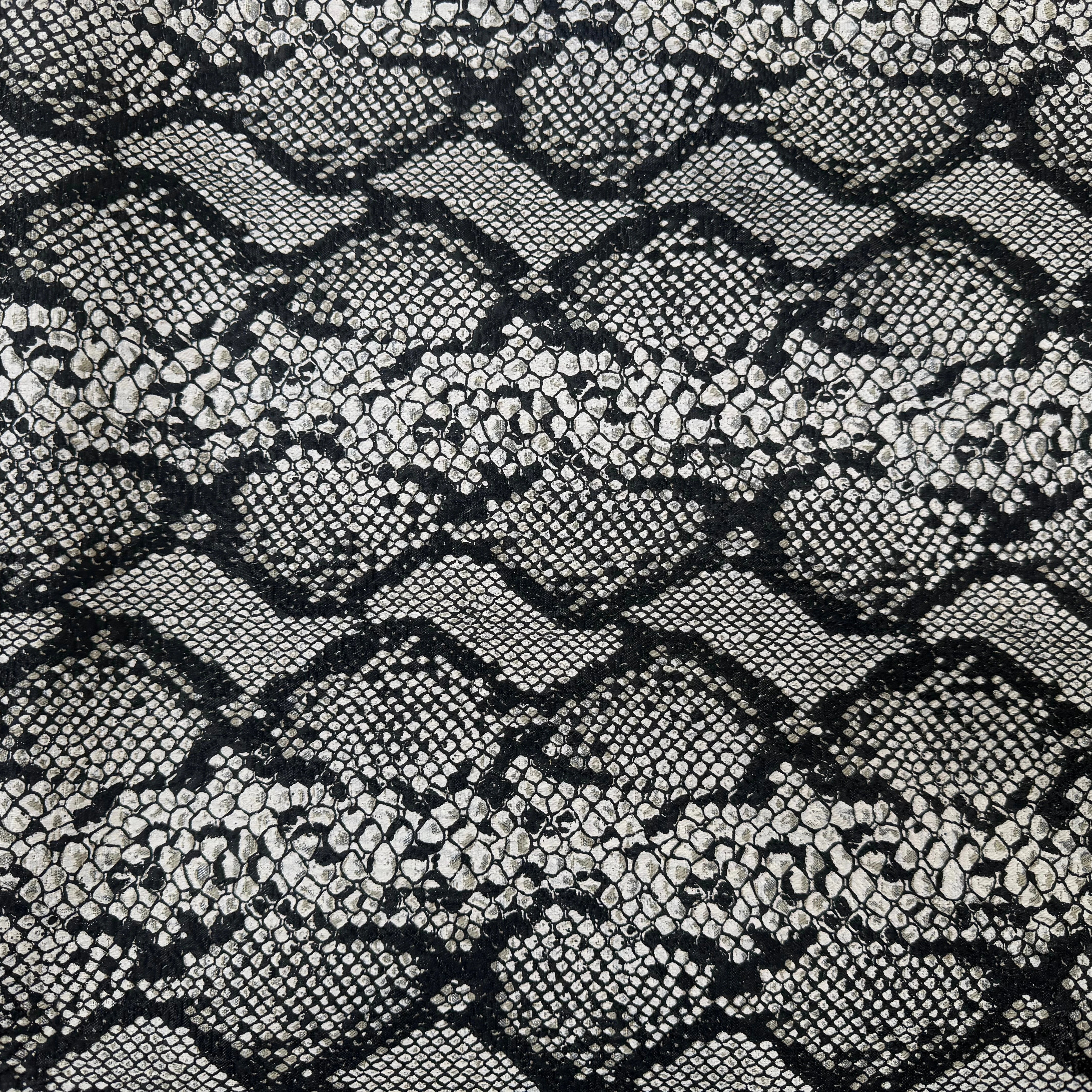 JACQUARD IMITATION PYTHON CLAIR SERPENTE - My Little Coupon