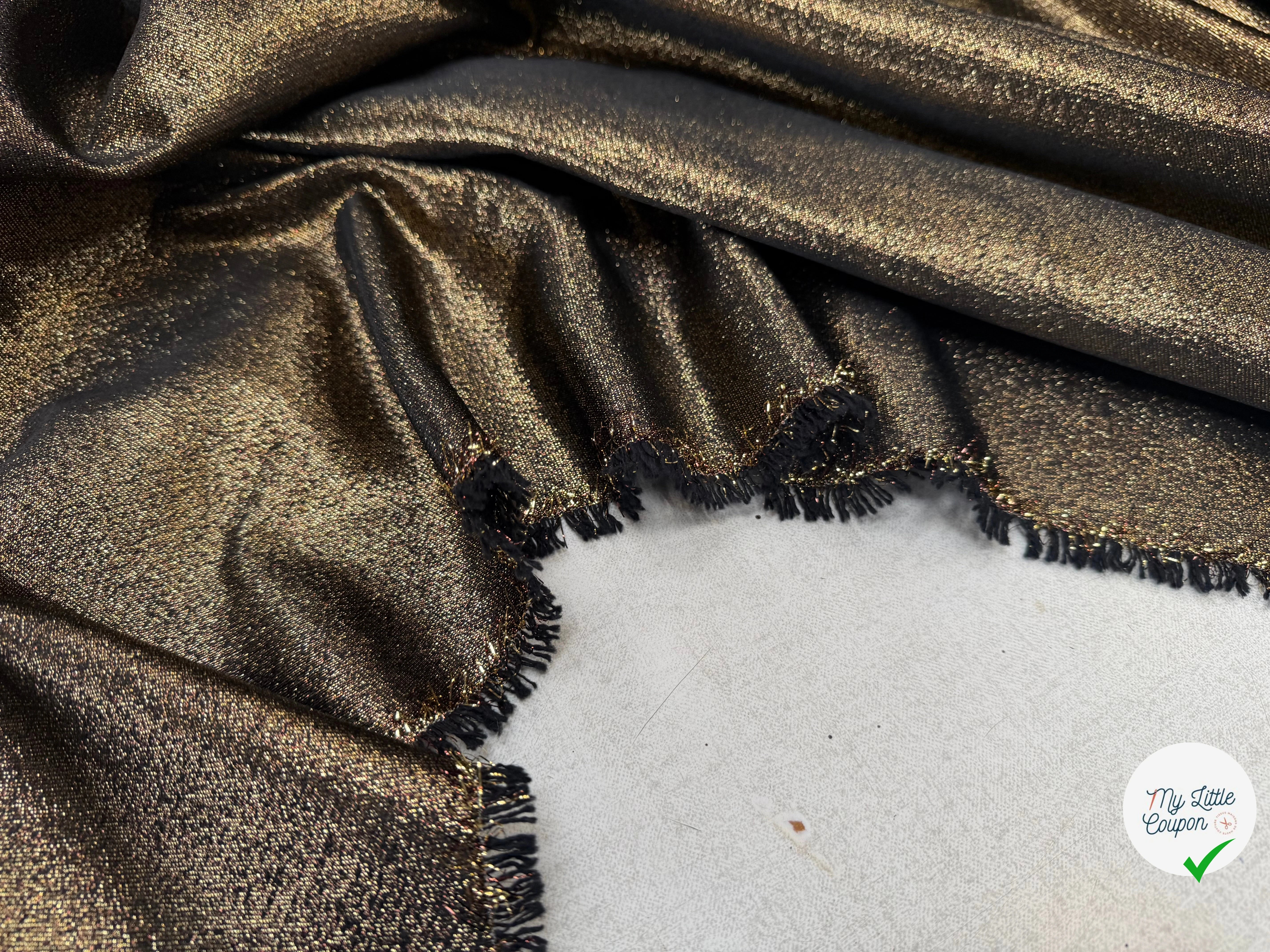 JACQUARD LUREX GOLD – BELLE TENUE - My Little Coupon