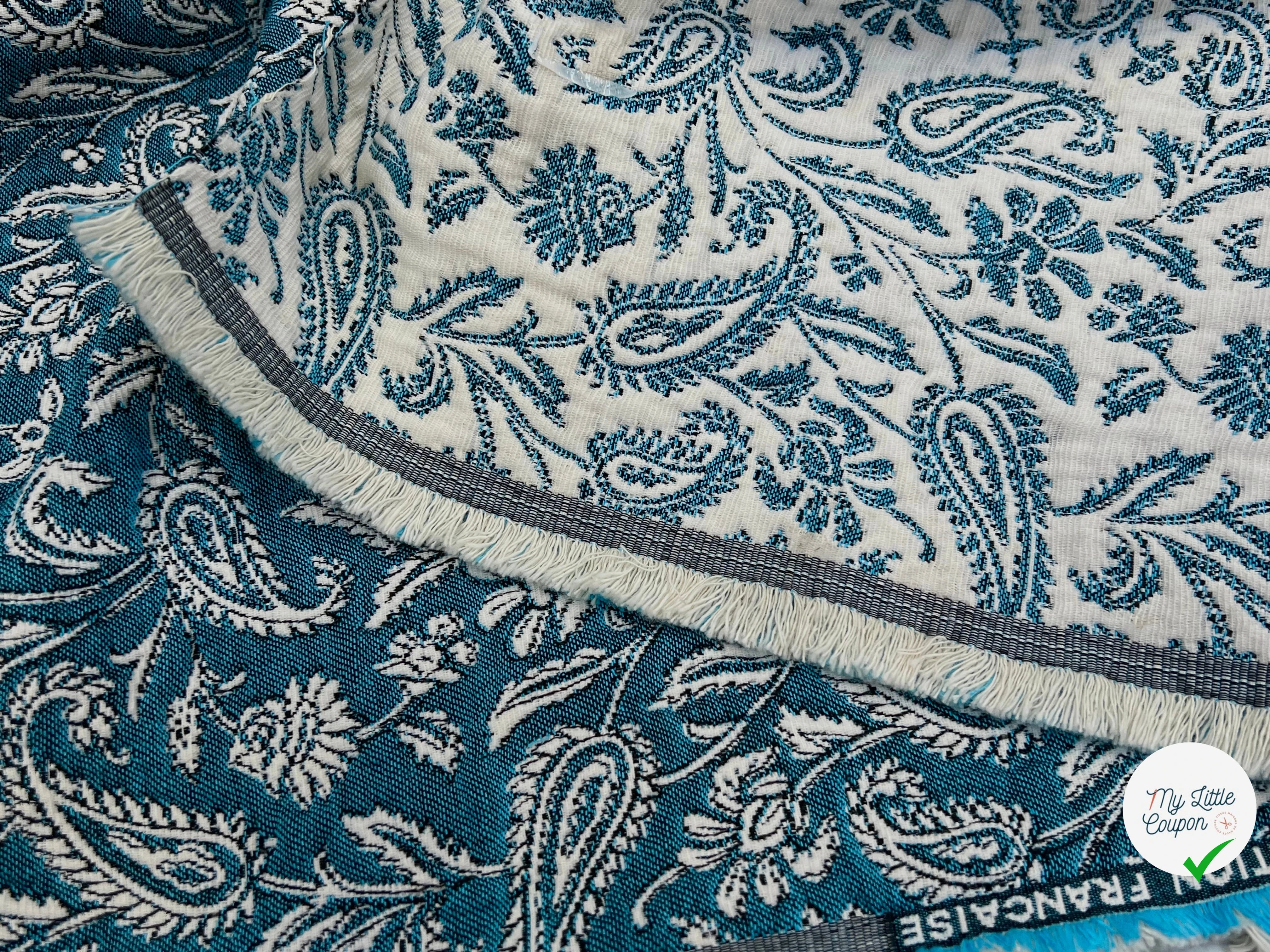 JACQUARD MUMBAI ALLOVER JADE 140 CM - My Little Coupon