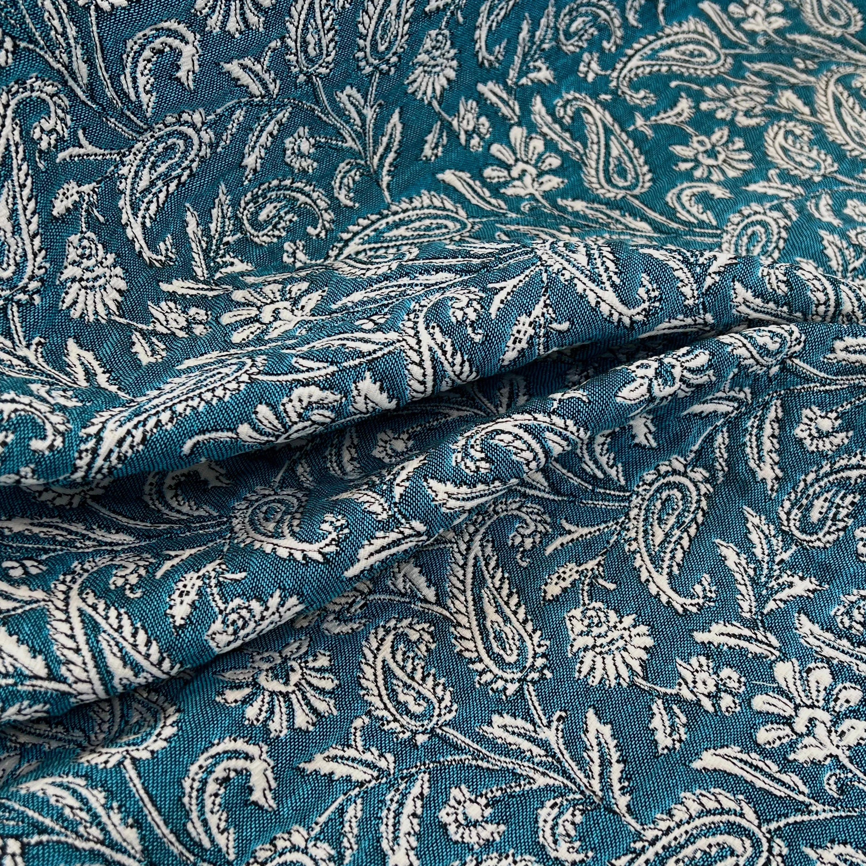 JACQUARD MUMBAI ALLOVER JADE 140 CM - My Little Coupon
