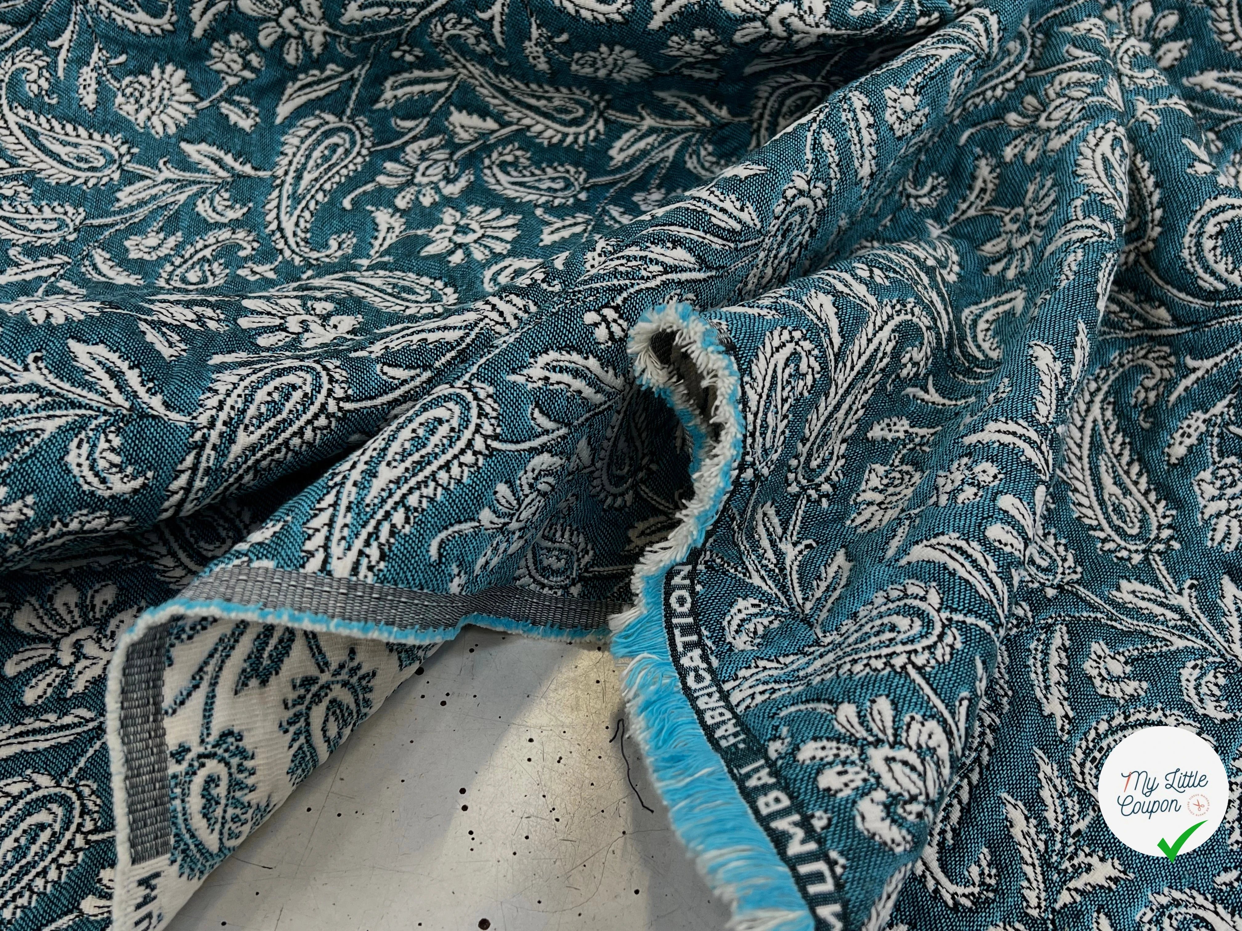 JACQUARD MUMBAI ALLOVER JADE 140 CM - My Little Coupon