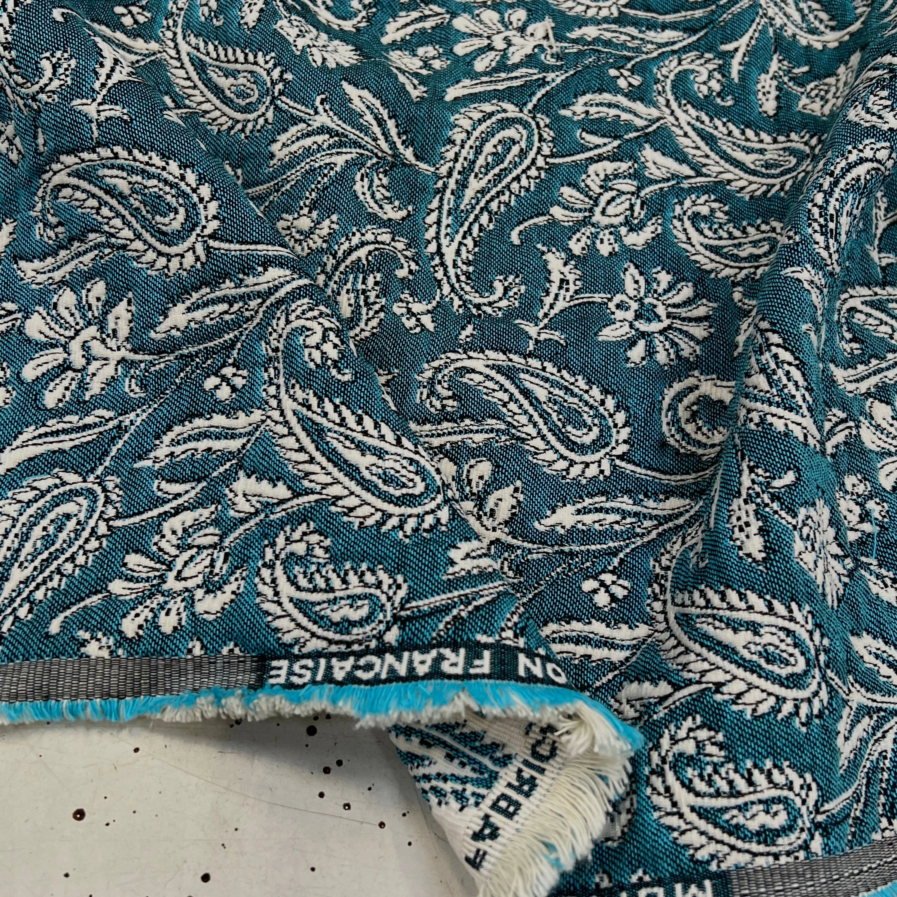 JACQUARD MUMBAI ALLOVER JADE 140 CM - My Little Coupon