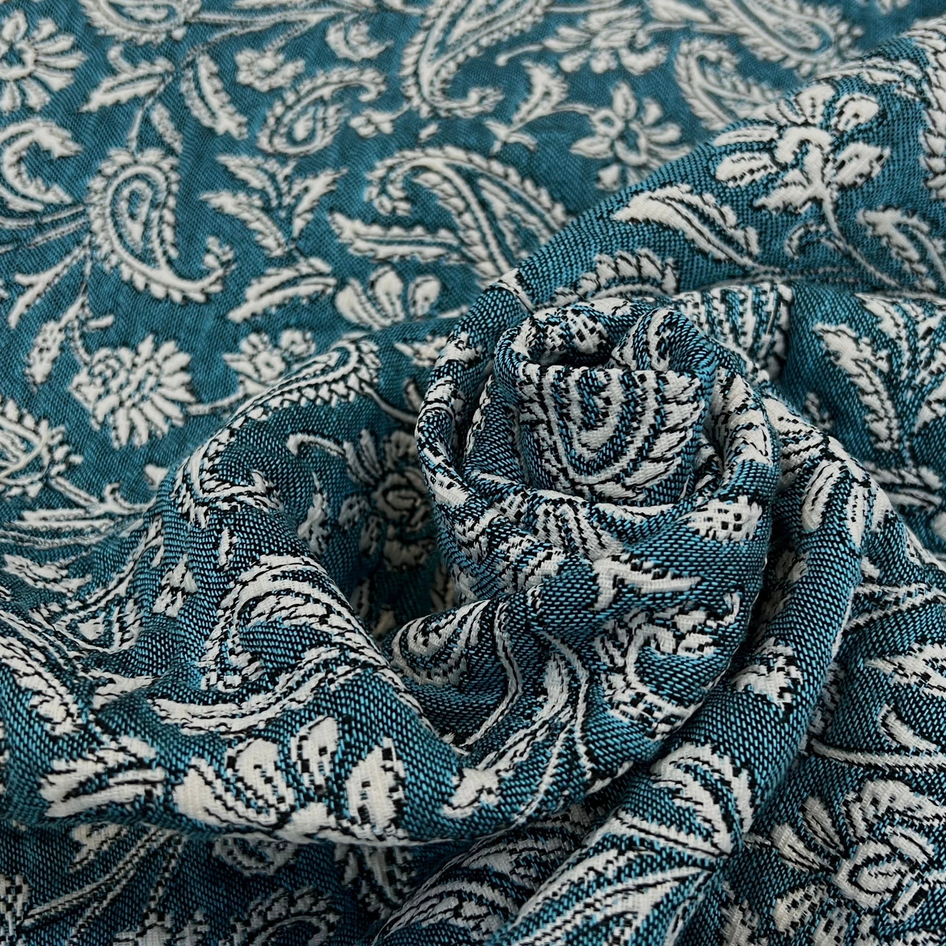 JACQUARD MUMBAI ALLOVER JADE 140 CM - My Little Coupon
