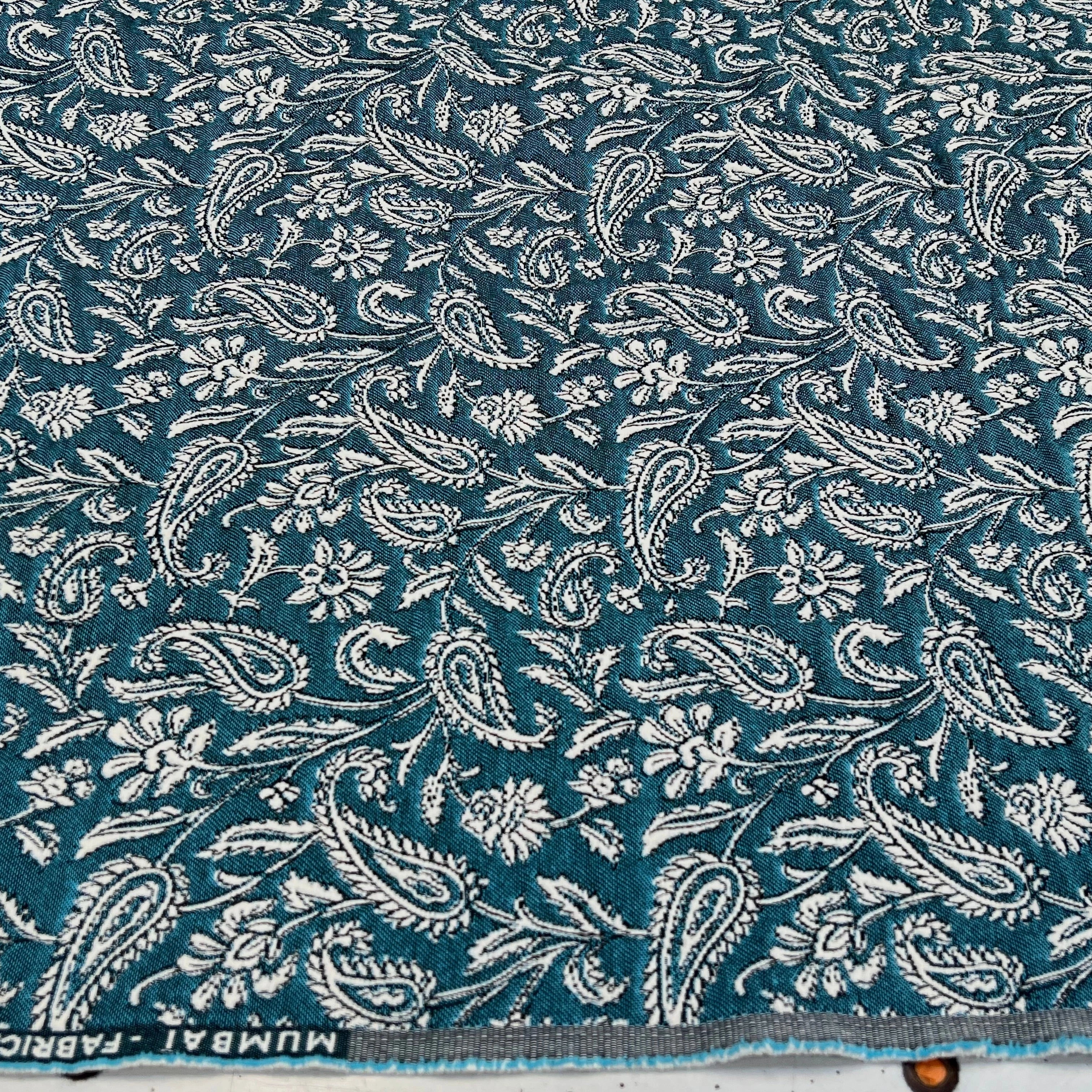 JACQUARD MUMBAI ALLOVER JADE 140 CM - My Little Coupon