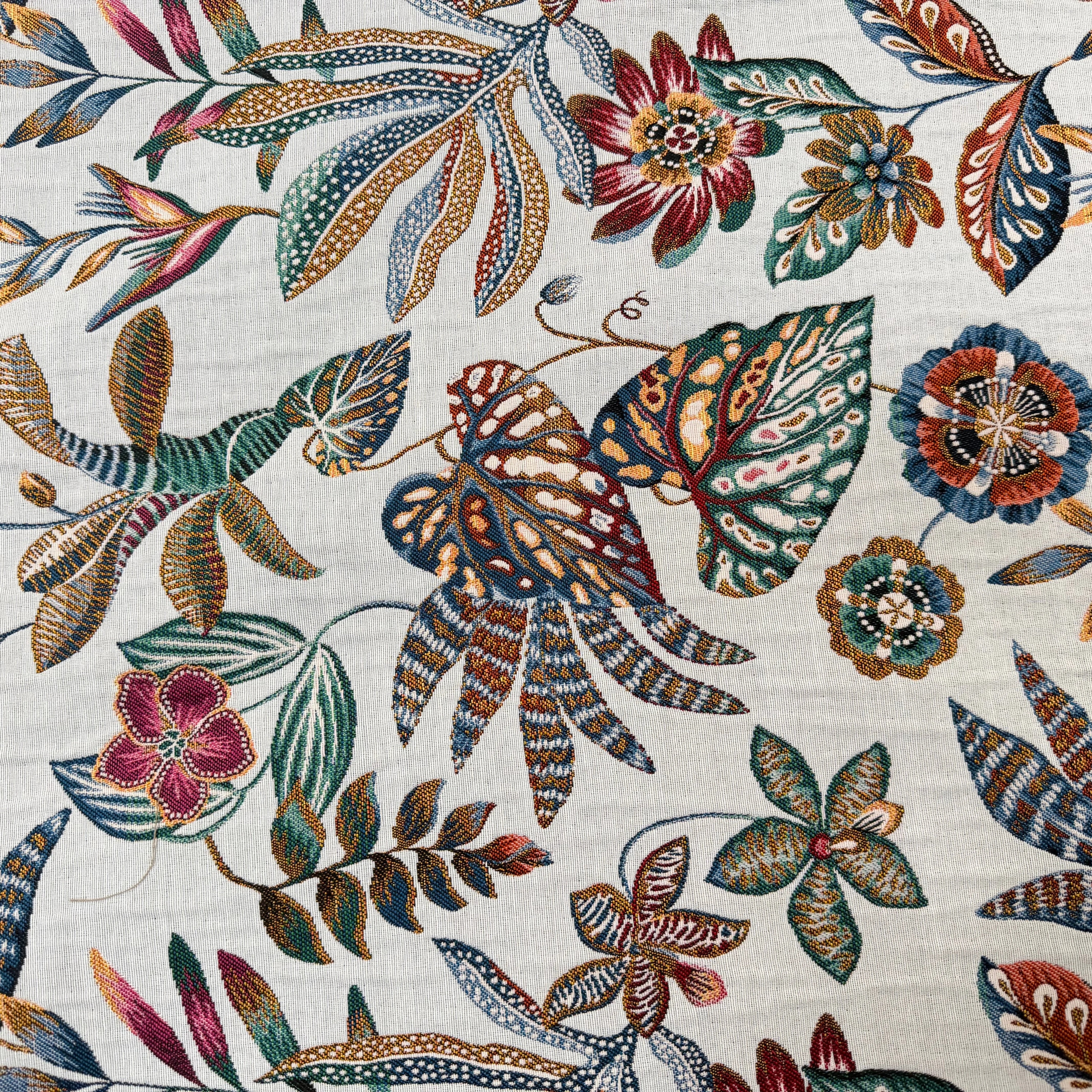 JACQUARD NEROLI ALLOVER BLANC 140 CM - My Little Coupon