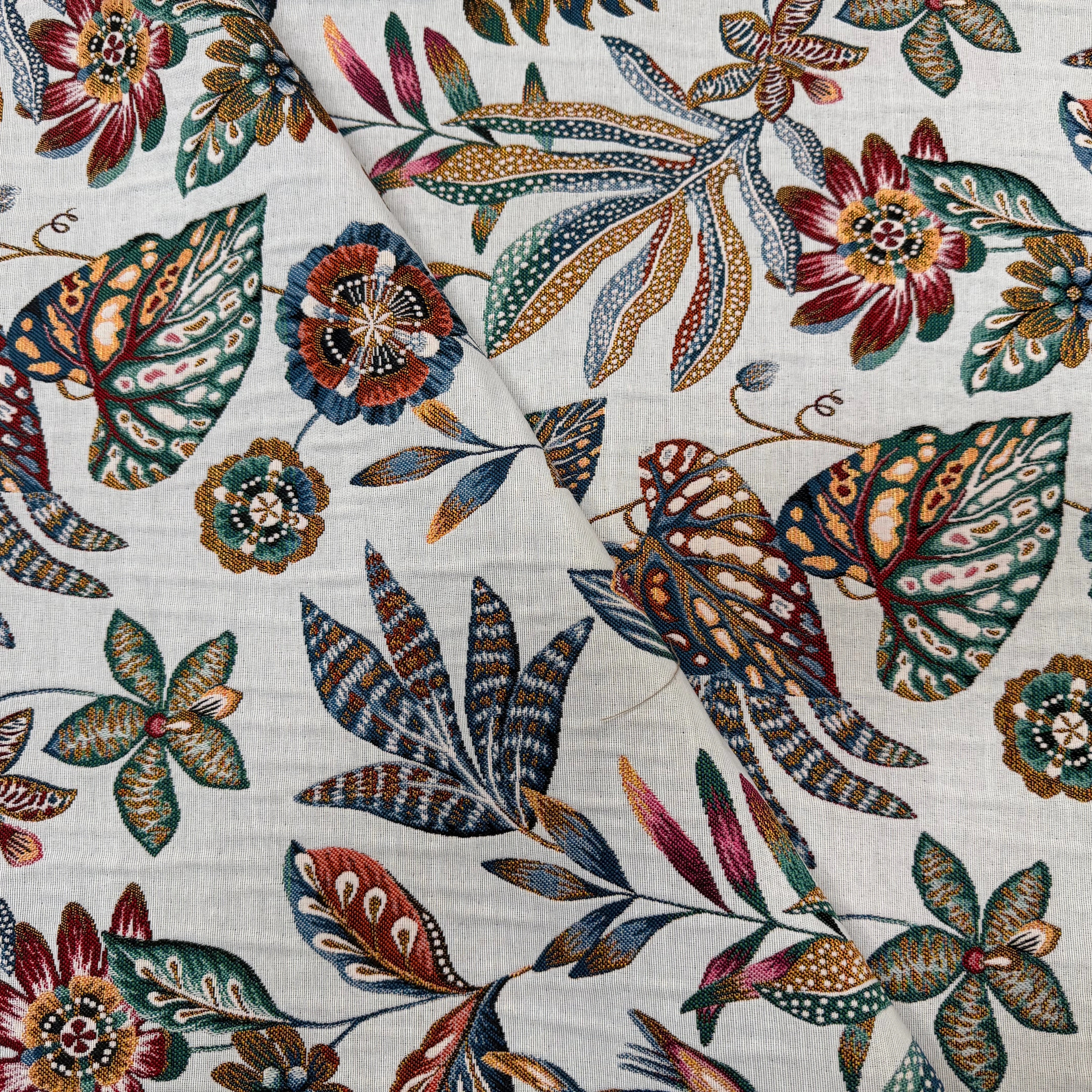 JACQUARD NEROLI ALLOVER BLANC 140 CM - My Little Coupon