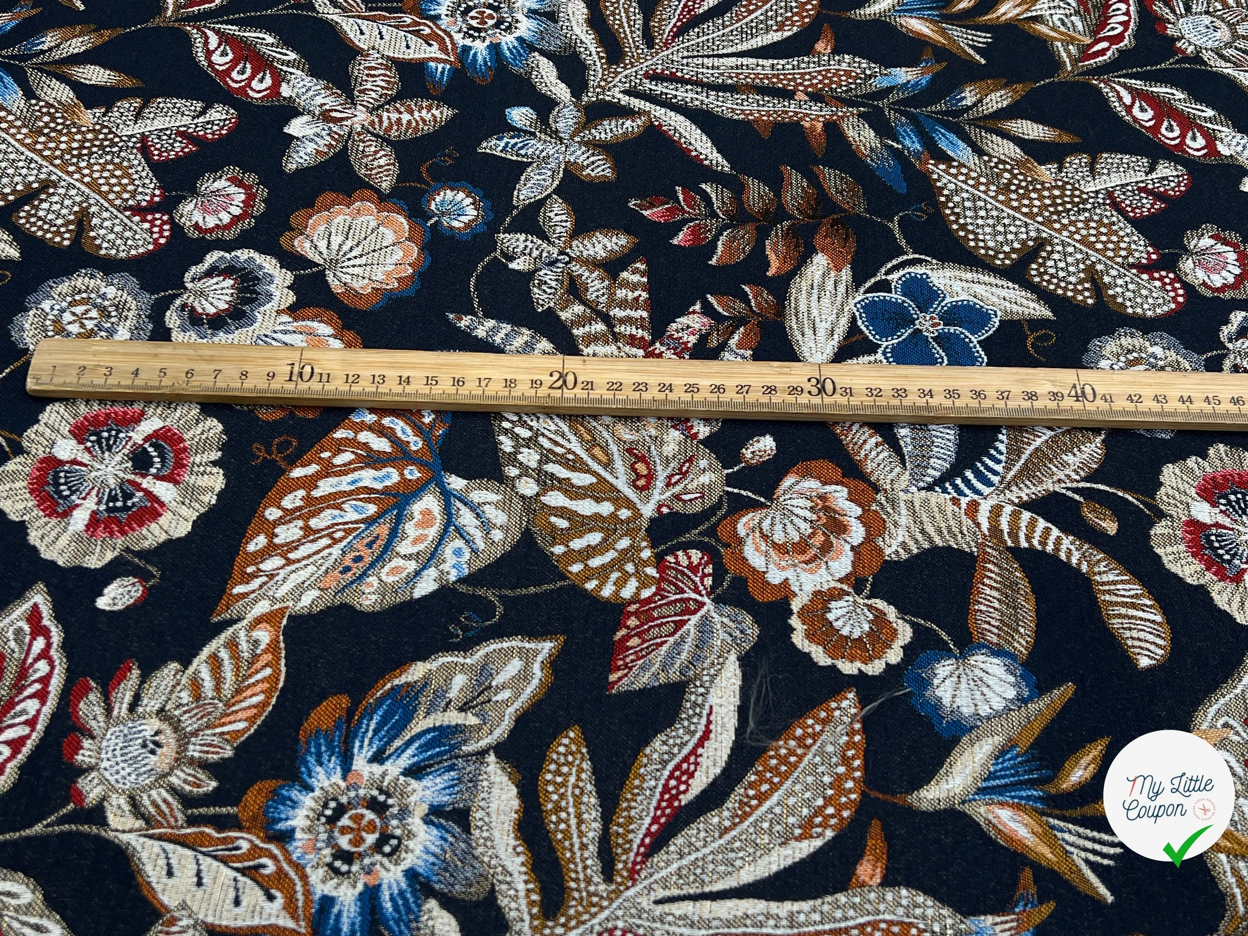 JACQUARD NEROLI ALLOVER NUIT 140 CM - My Little Coupon