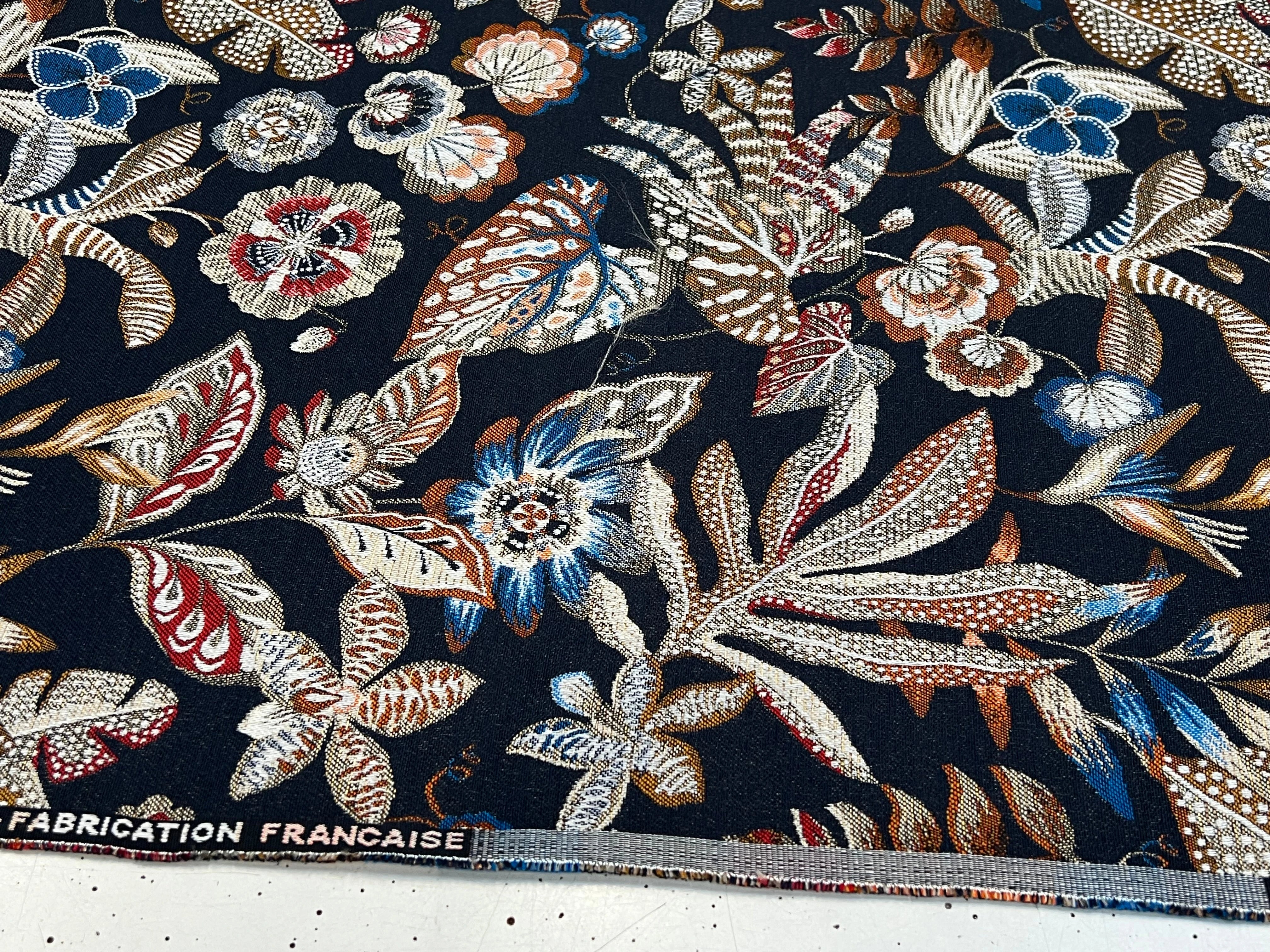 JACQUARD NEROLI ALLOVER NUIT 140 CM - My Little Coupon