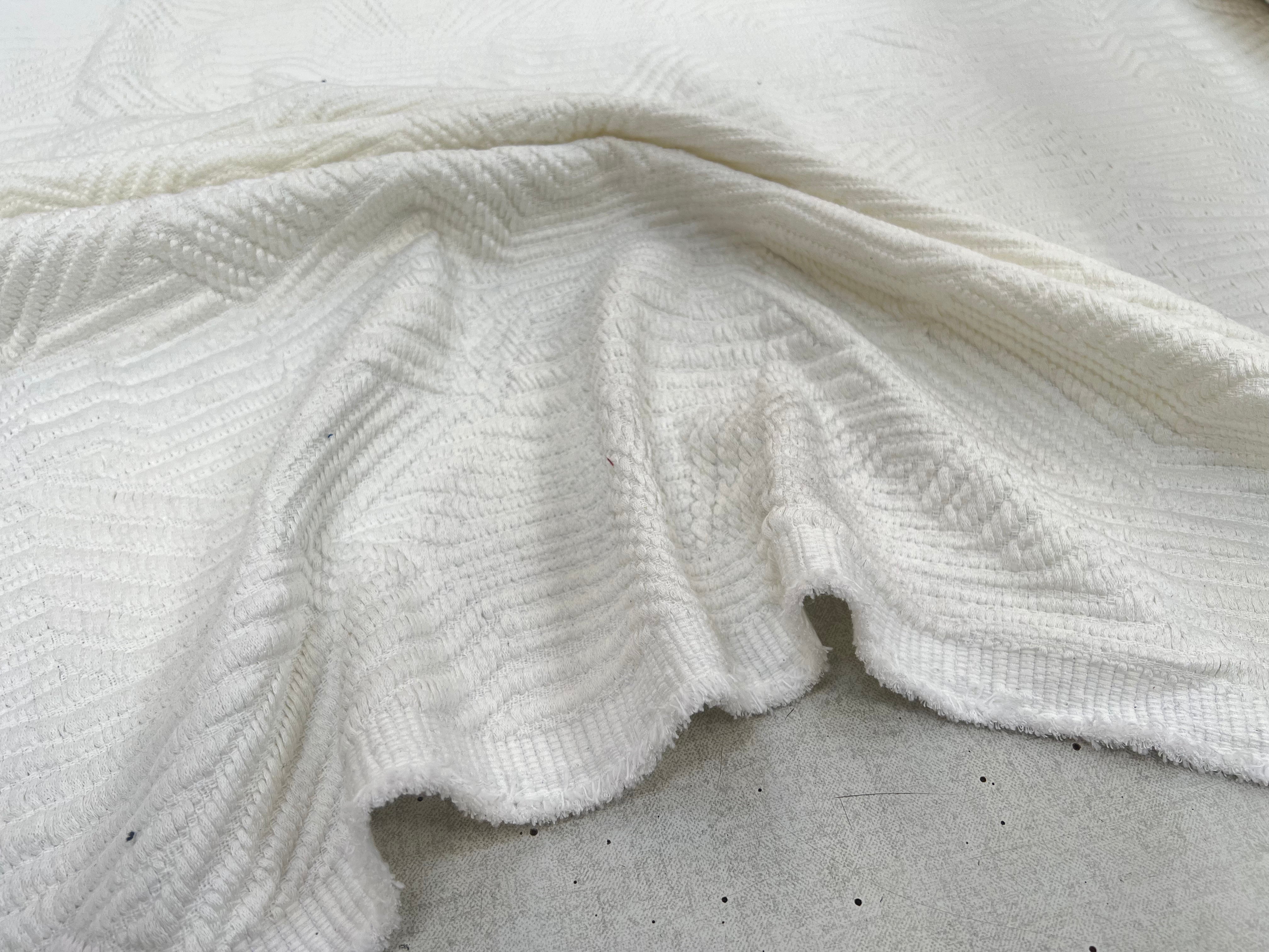 JACQUARD OLYMPIE BLANC - My Little Coupon