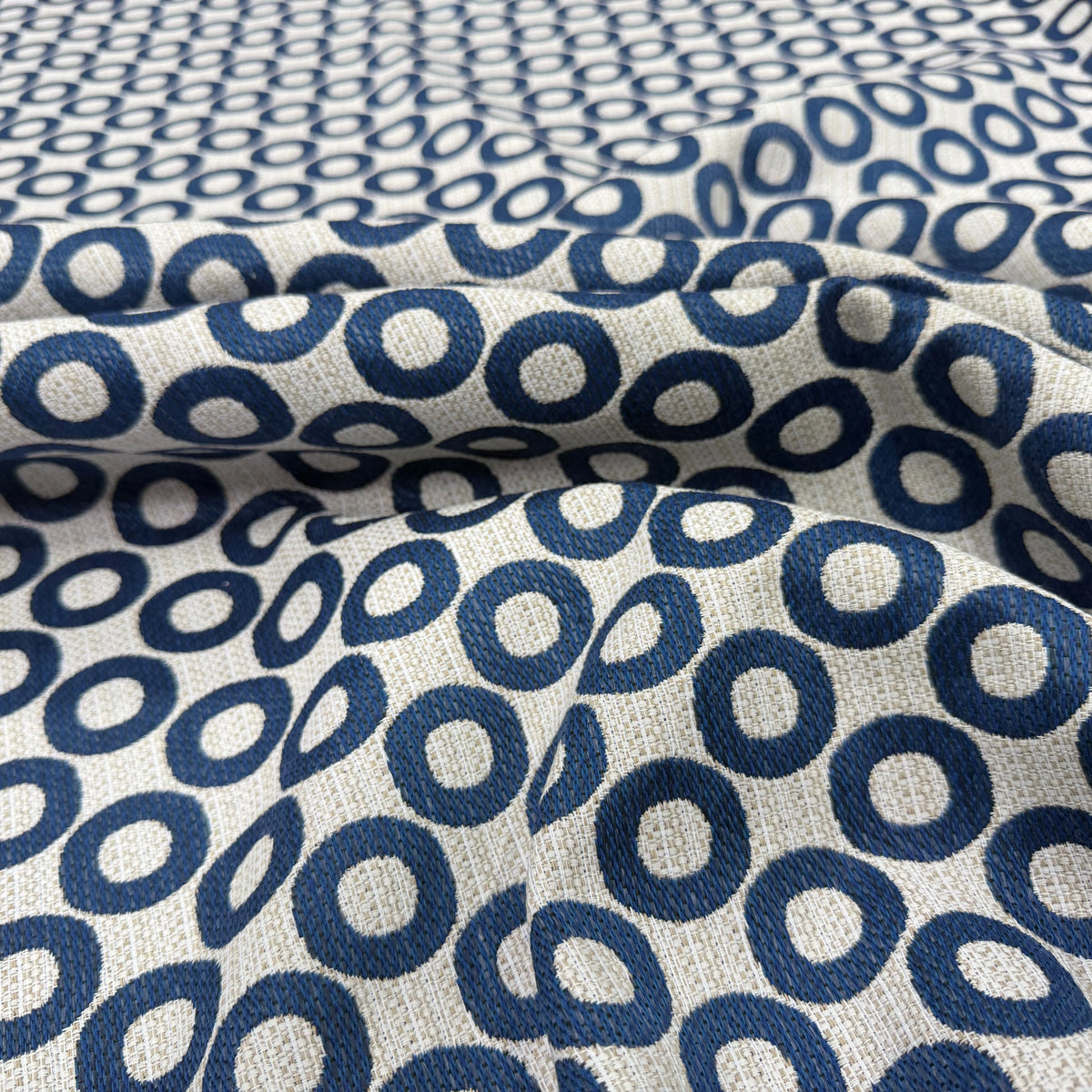 JACQUARD OPALE ALLOVER BLEU 140 CM - My Little Coupon