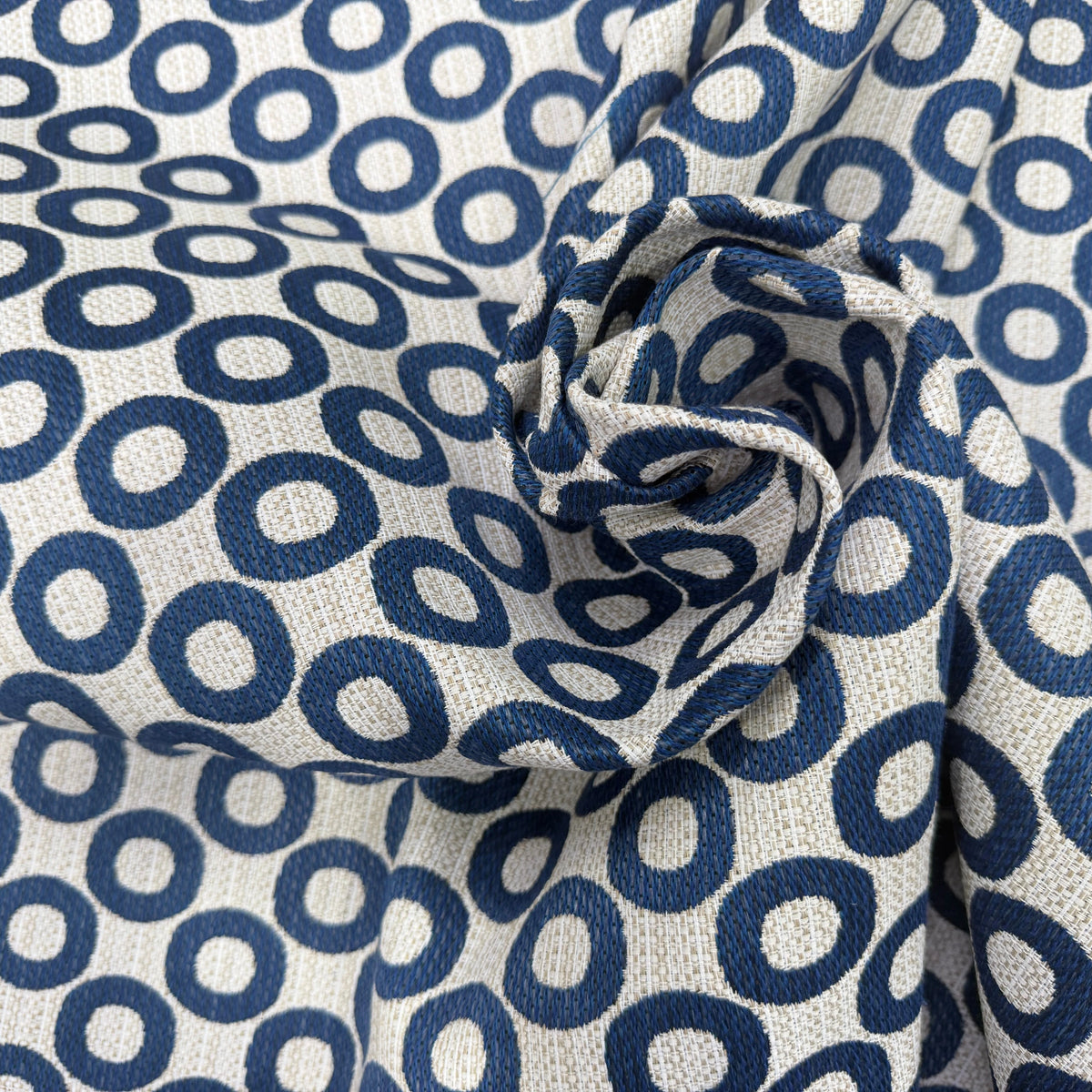 JACQUARD OPALE ALLOVER BLEU 140 CM - My Little Coupon