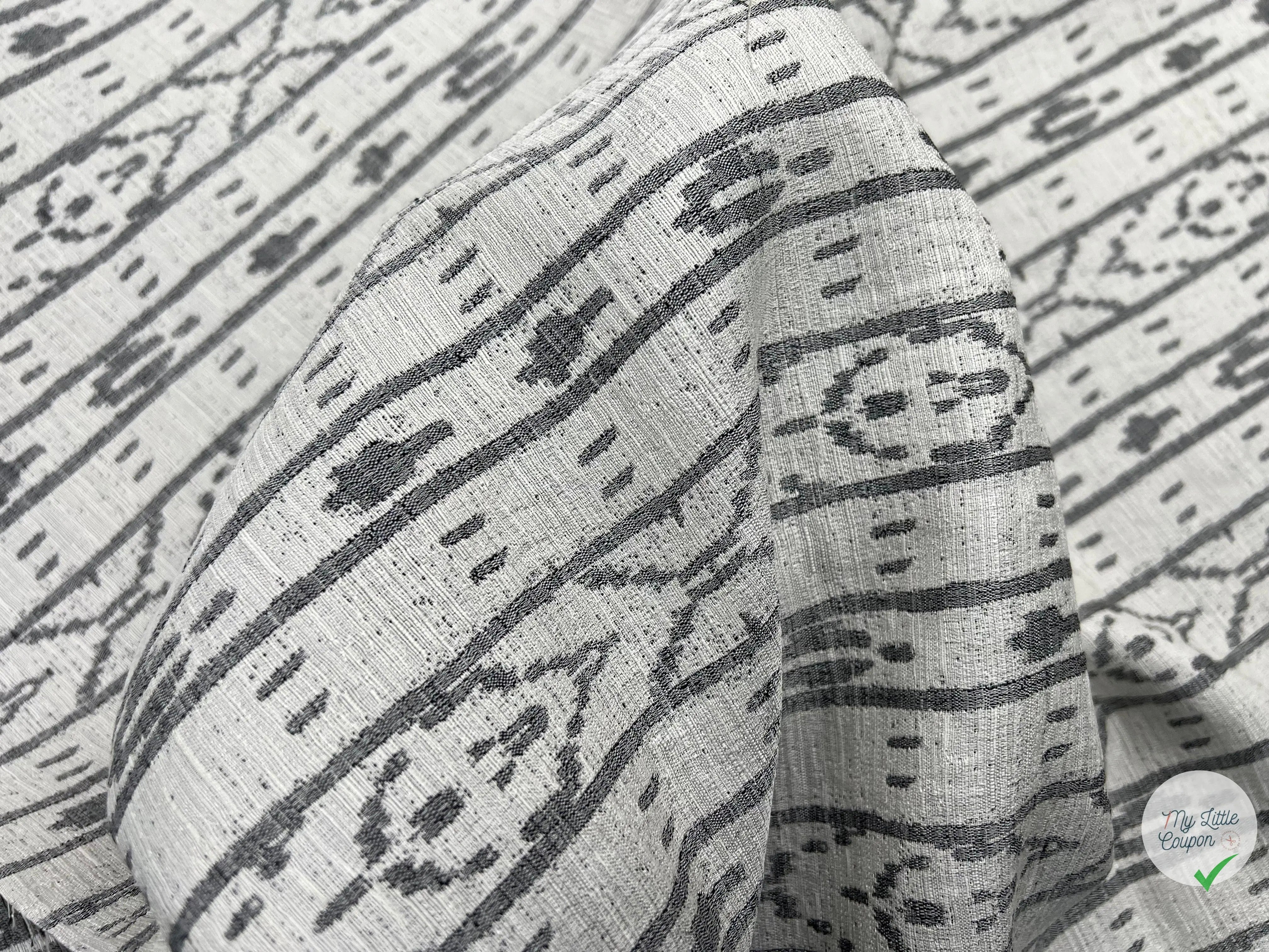 JACQUARD REVERSIBLE ETHNIQUE - My Little Coupon - tissu - coudre