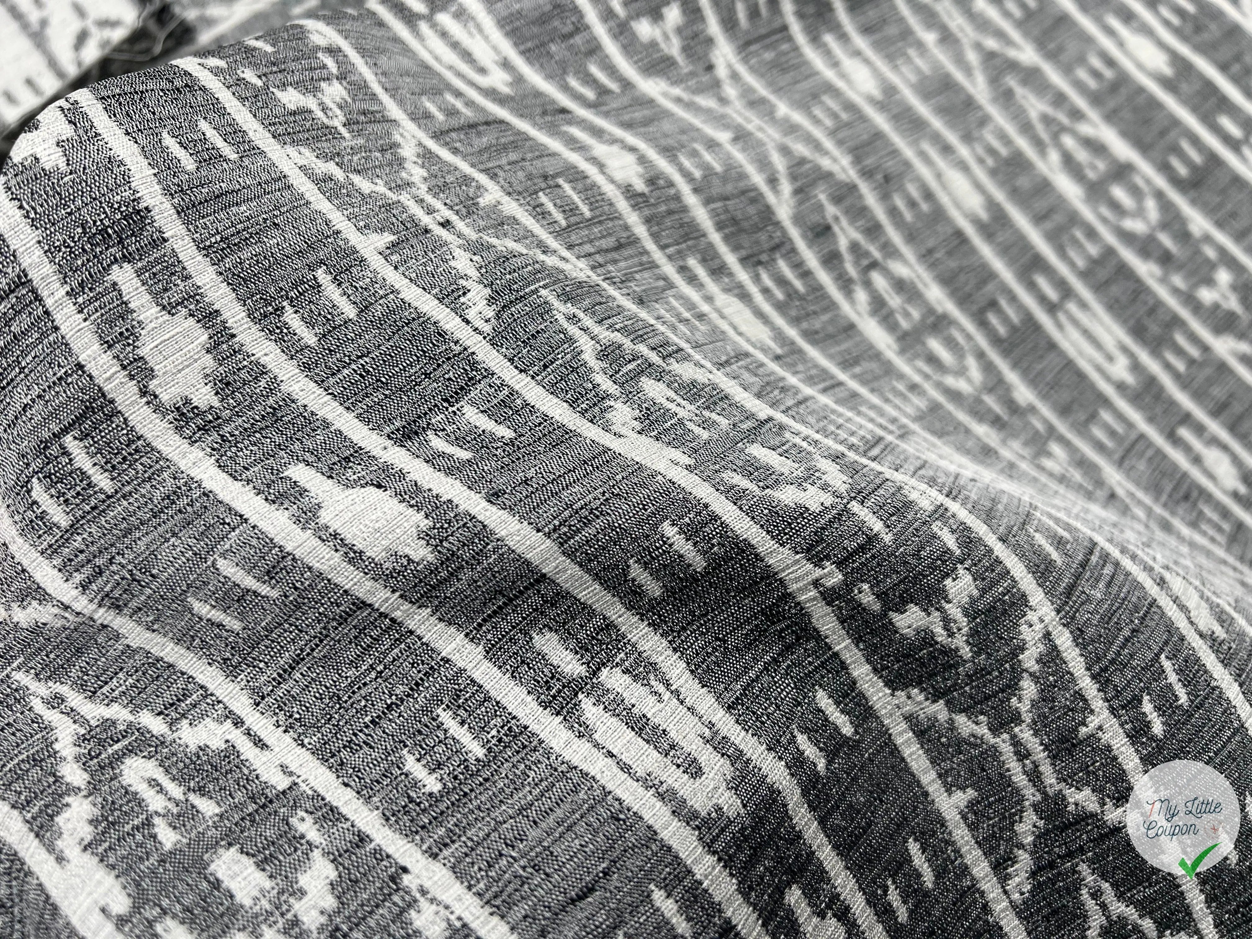 JACQUARD REVERSIBLE ETHNIQUE - My Little Coupon - tissu - coudre