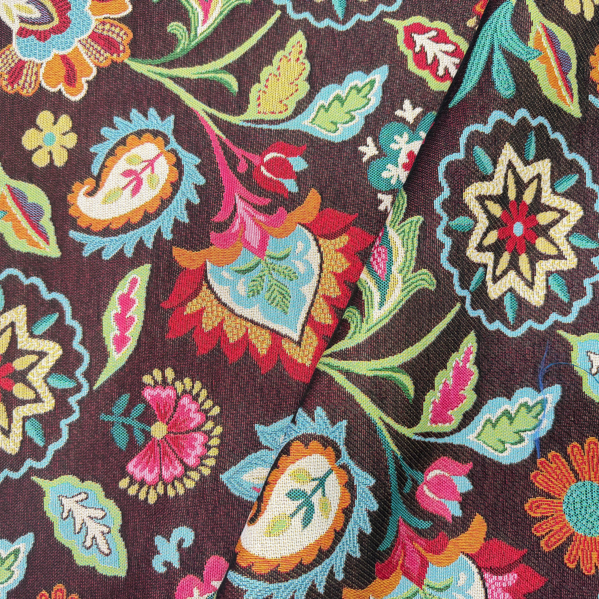 JACQUARD SHAMAN ALLOVER NOIR 160 CM - My Little Coupon