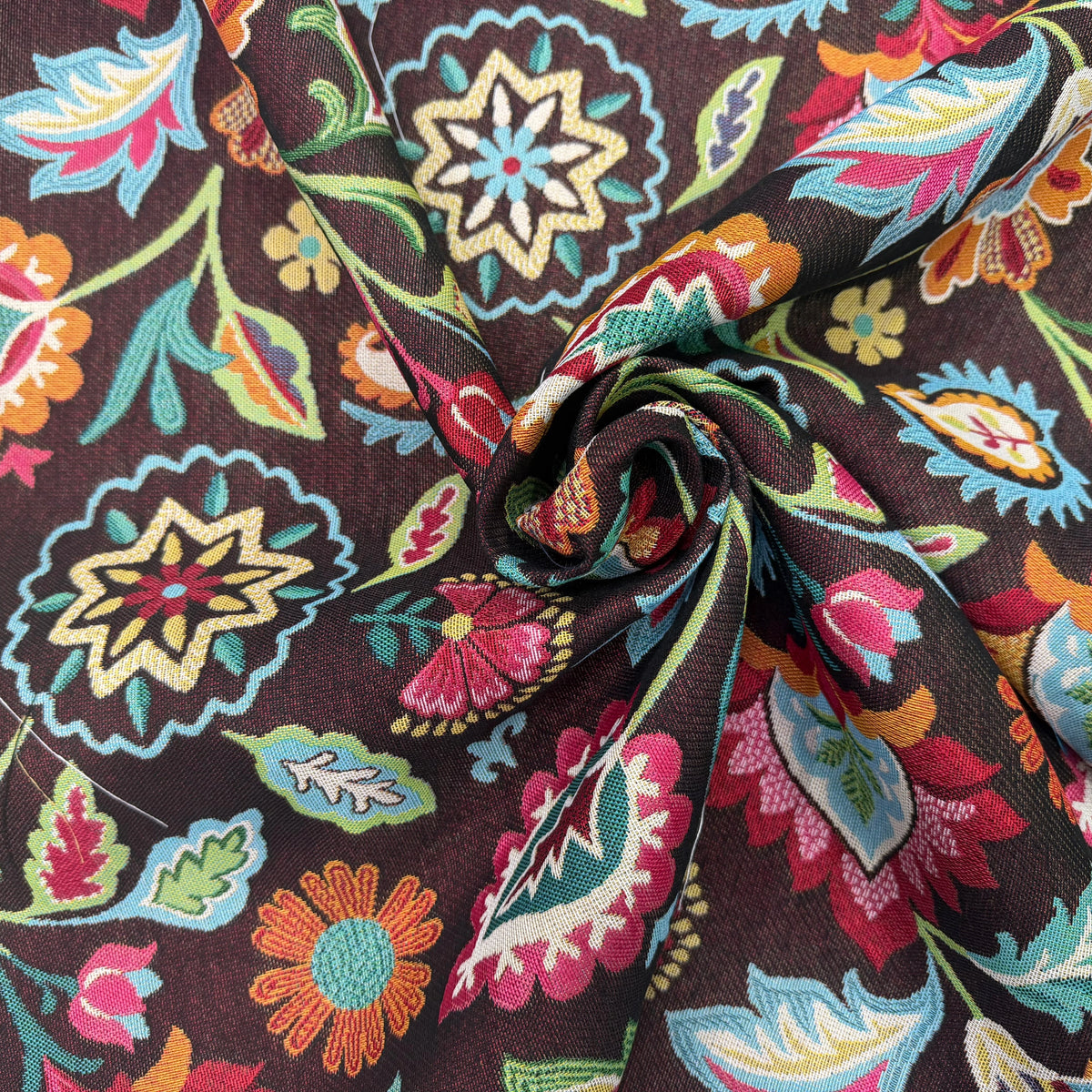 JACQUARD SHAMAN ALLOVER NOIR 160 CM - My Little Coupon