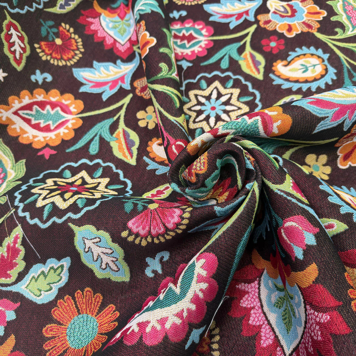 JACQUARD SHAMAN ALLOVER NOIR 160 CM - My Little Coupon