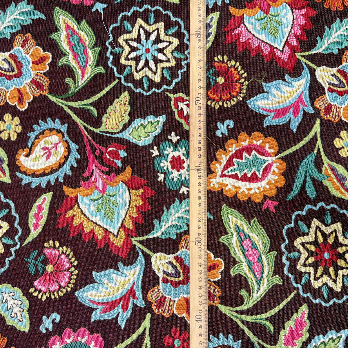 JACQUARD SHAMAN ALLOVER NOIR 160 CM - My Little Coupon