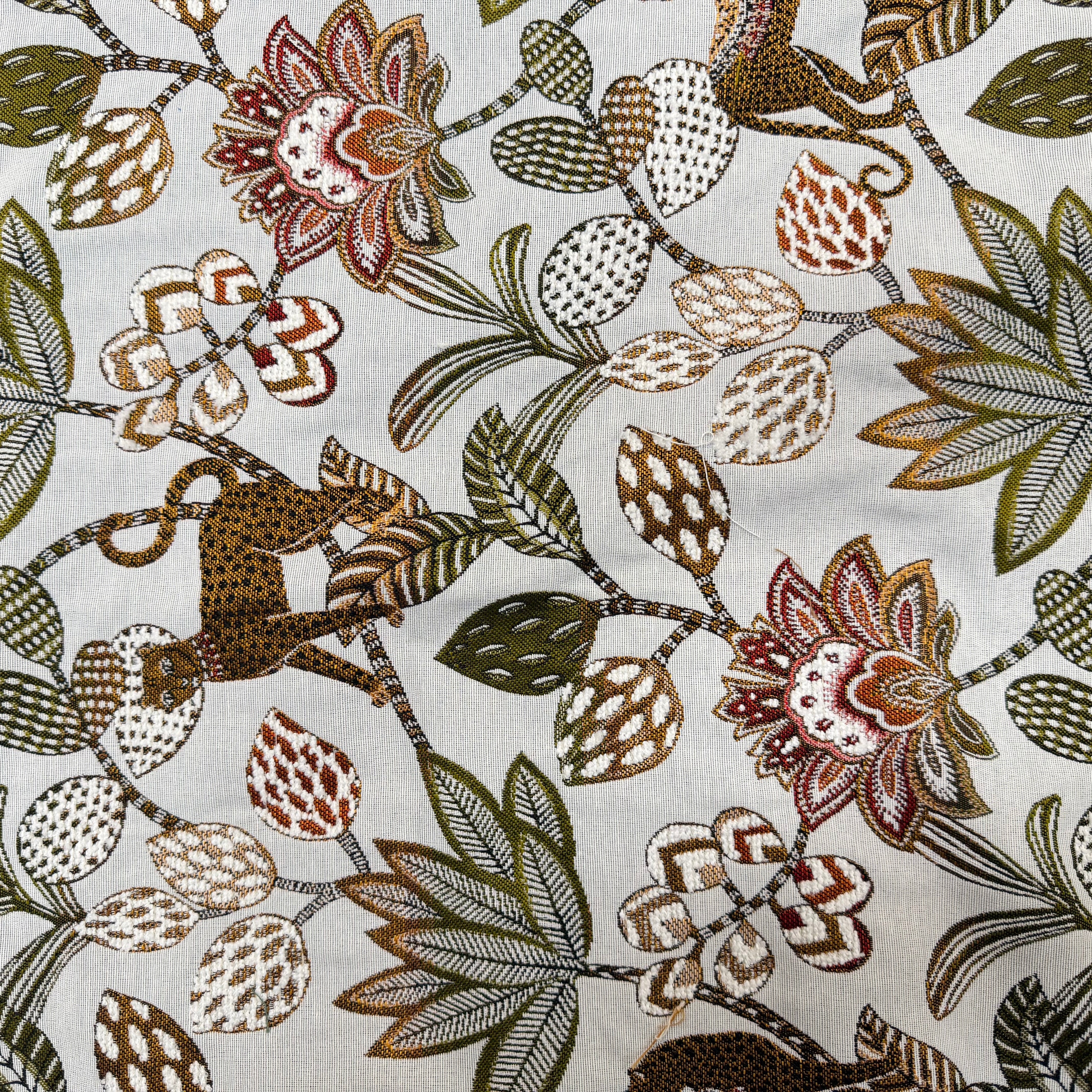 JACQUARD SOLIMAN ALLOVER BLANC 140 CM - My Little Coupon