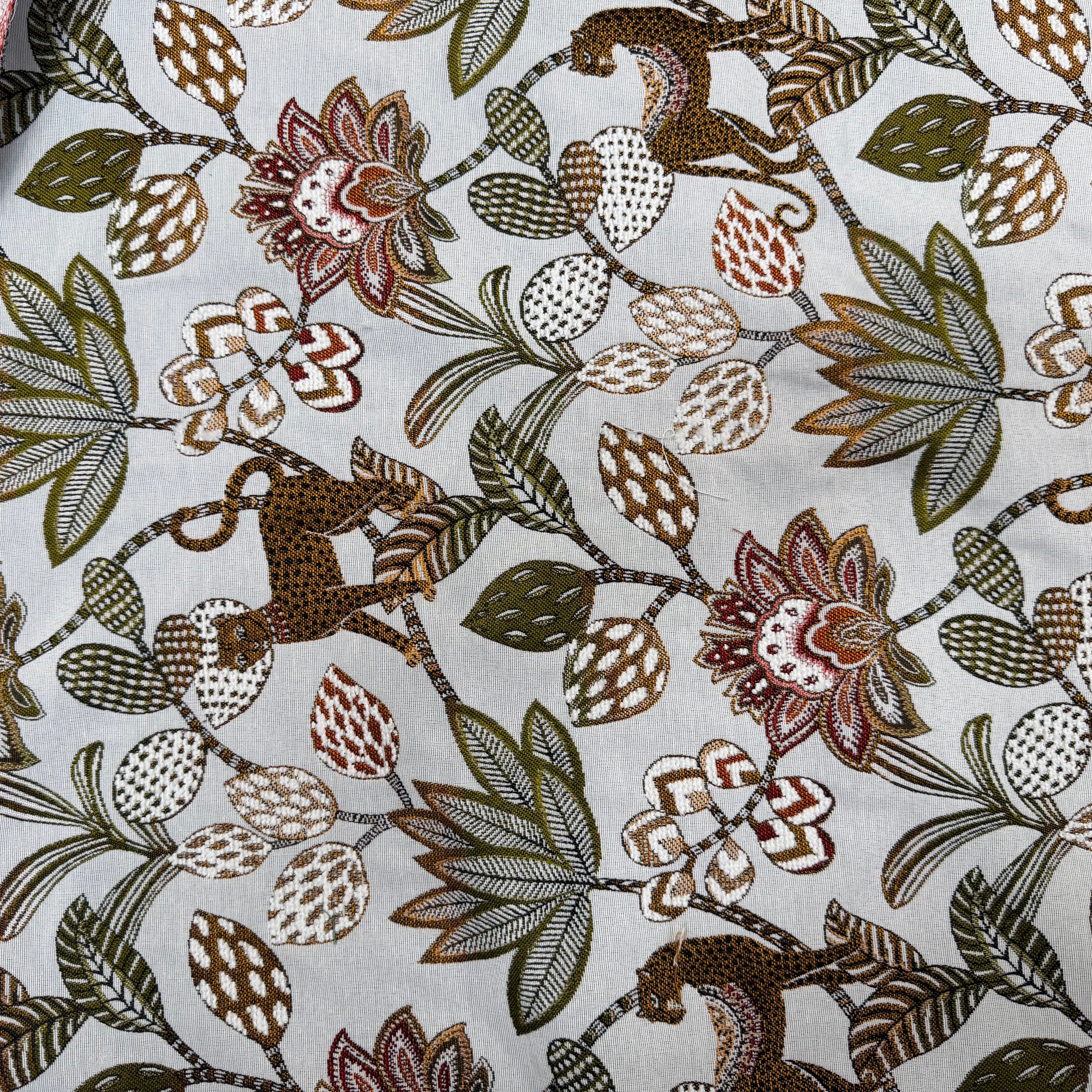 JACQUARD SOLIMAN ALLOVER BLANC 140 CM - My Little Coupon