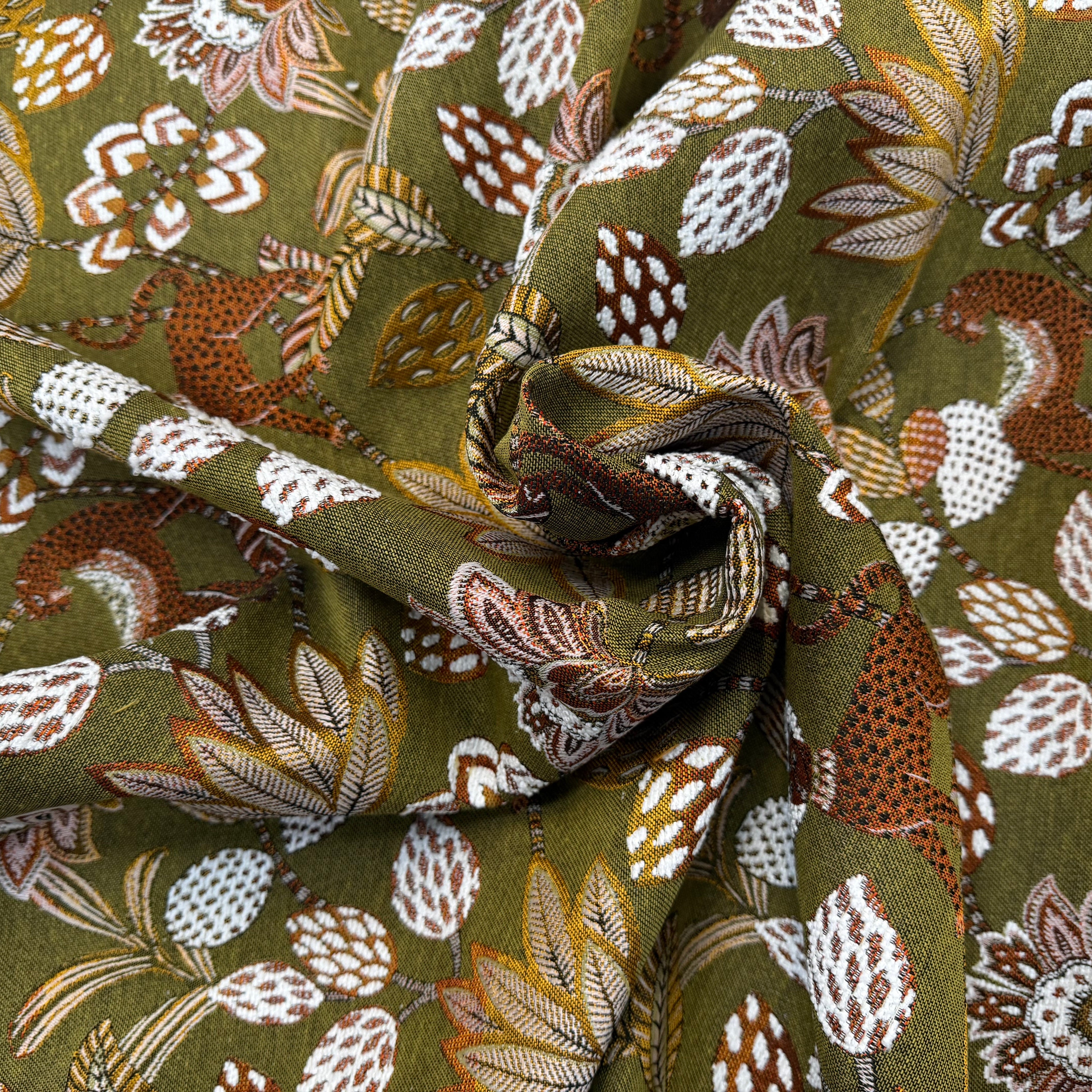 JACQUARD SOLIMAN ALLOVER BRONZE 140 CM - My Little Coupon