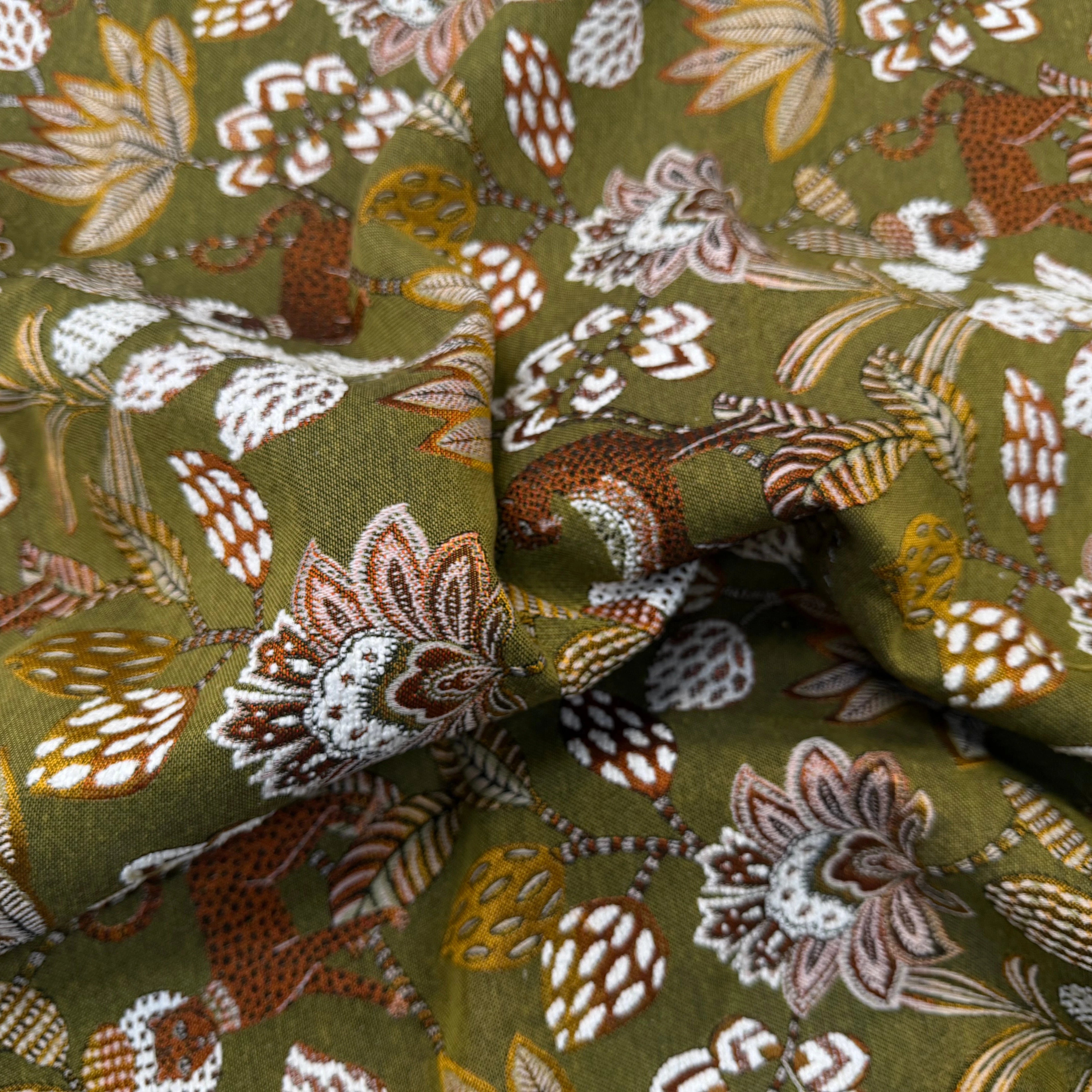 JACQUARD SOLIMAN ALLOVER BRONZE 140 CM - My Little Coupon