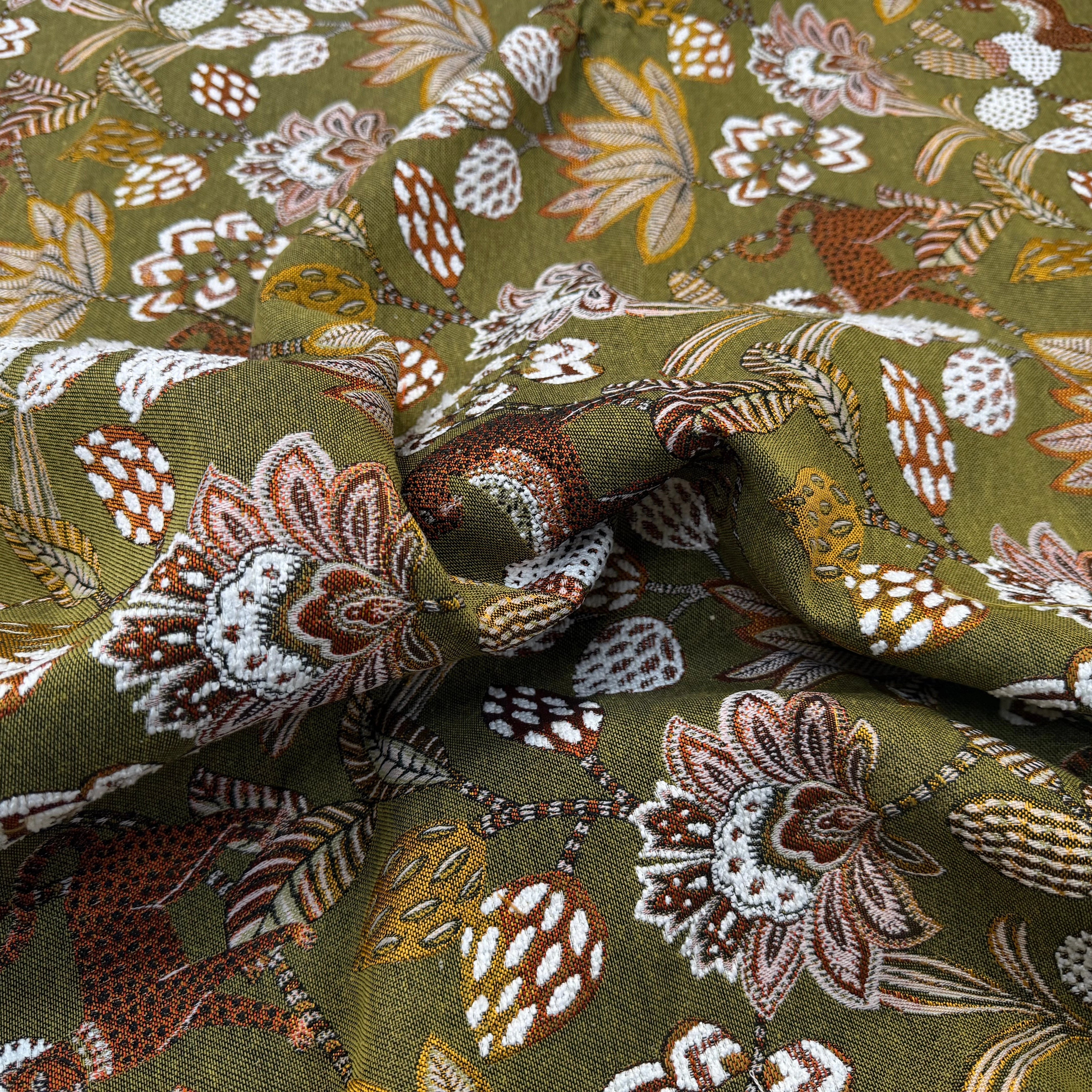 JACQUARD SOLIMAN ALLOVER BRONZE 140 CM - My Little Coupon