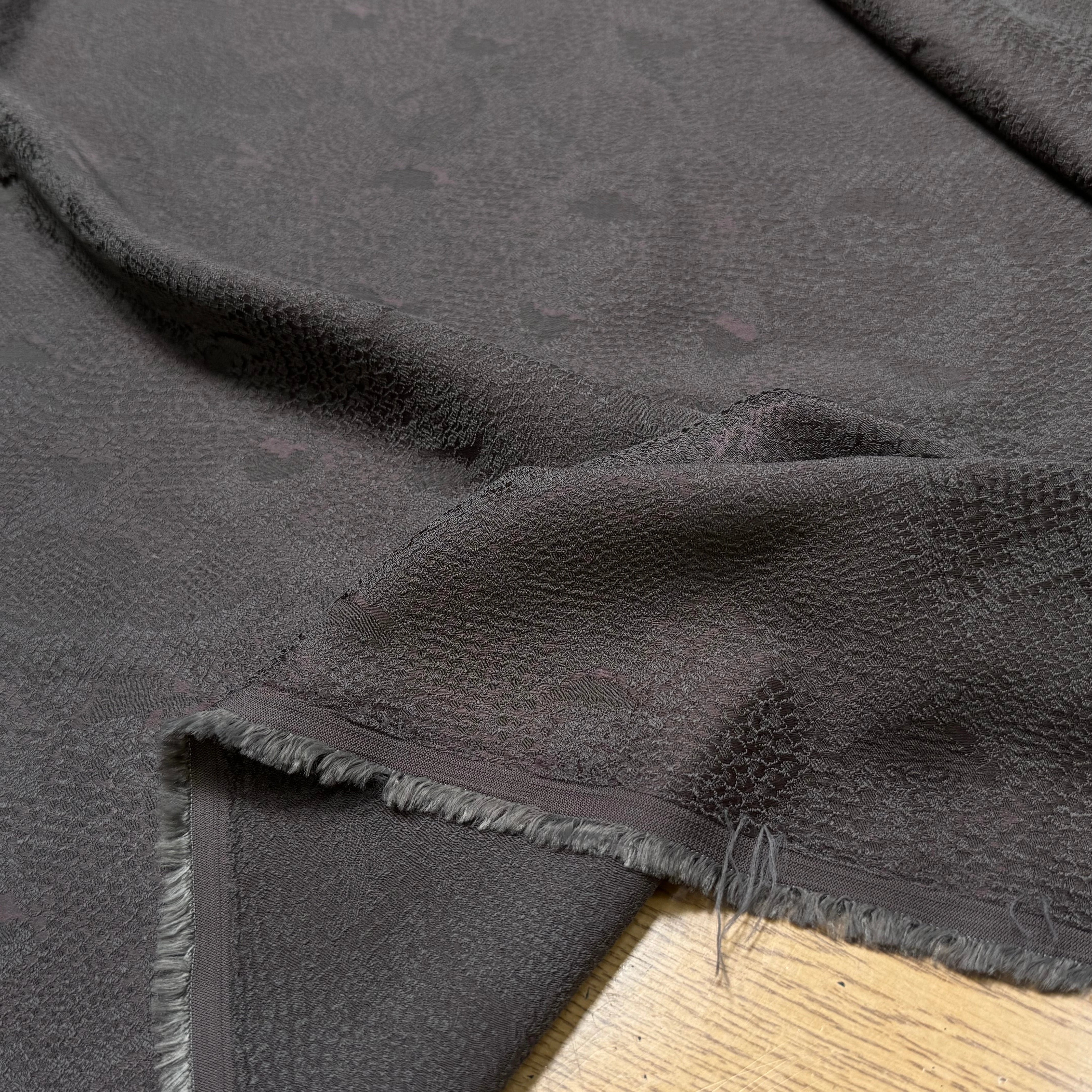 JACQUARD SOUPLE PYTHON GRIS MARRON - My Little Coupon