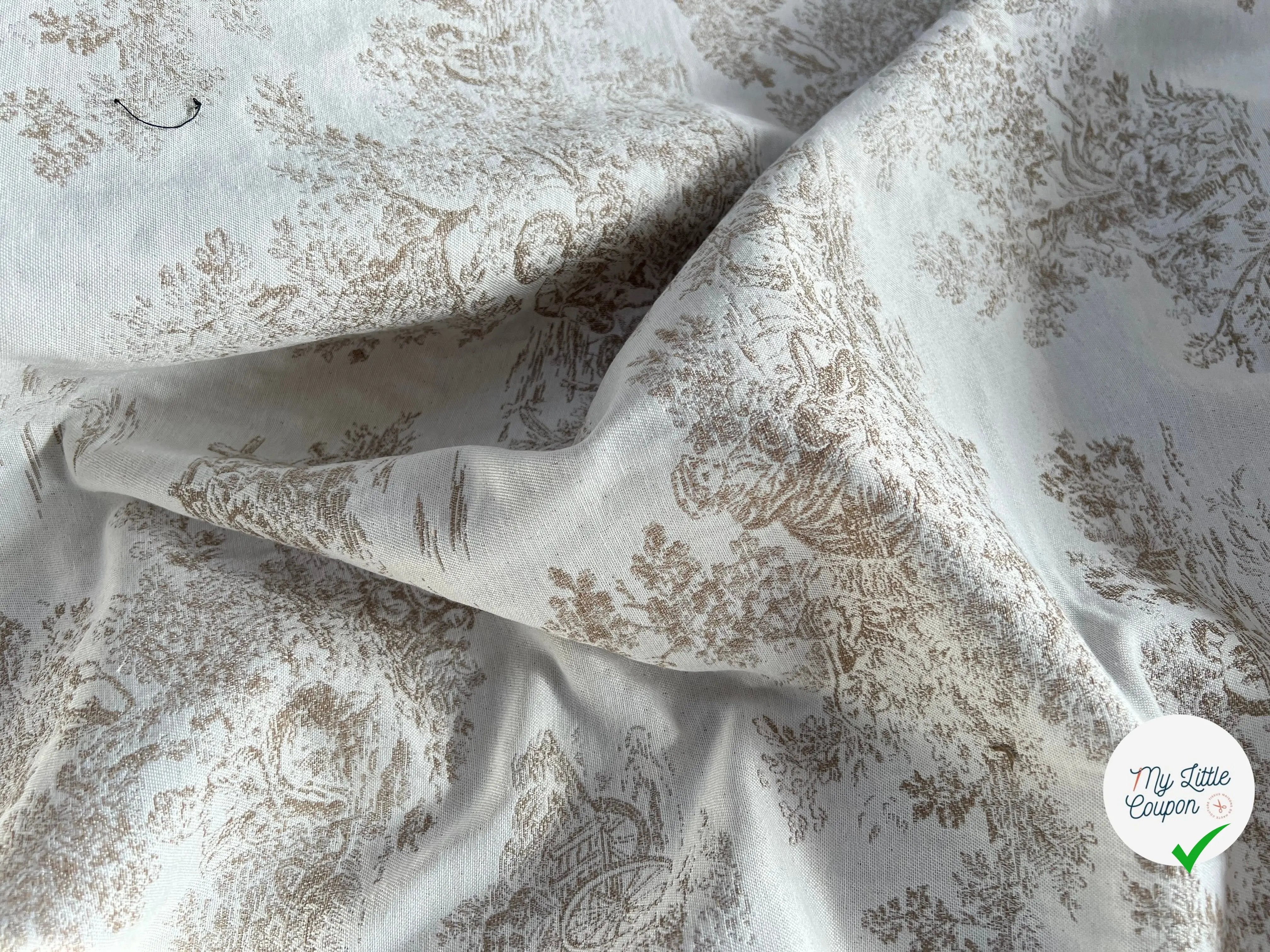 JACQUARD TISSÉ TEINT COLLINE ALLOVER LIN - My Little Coupon