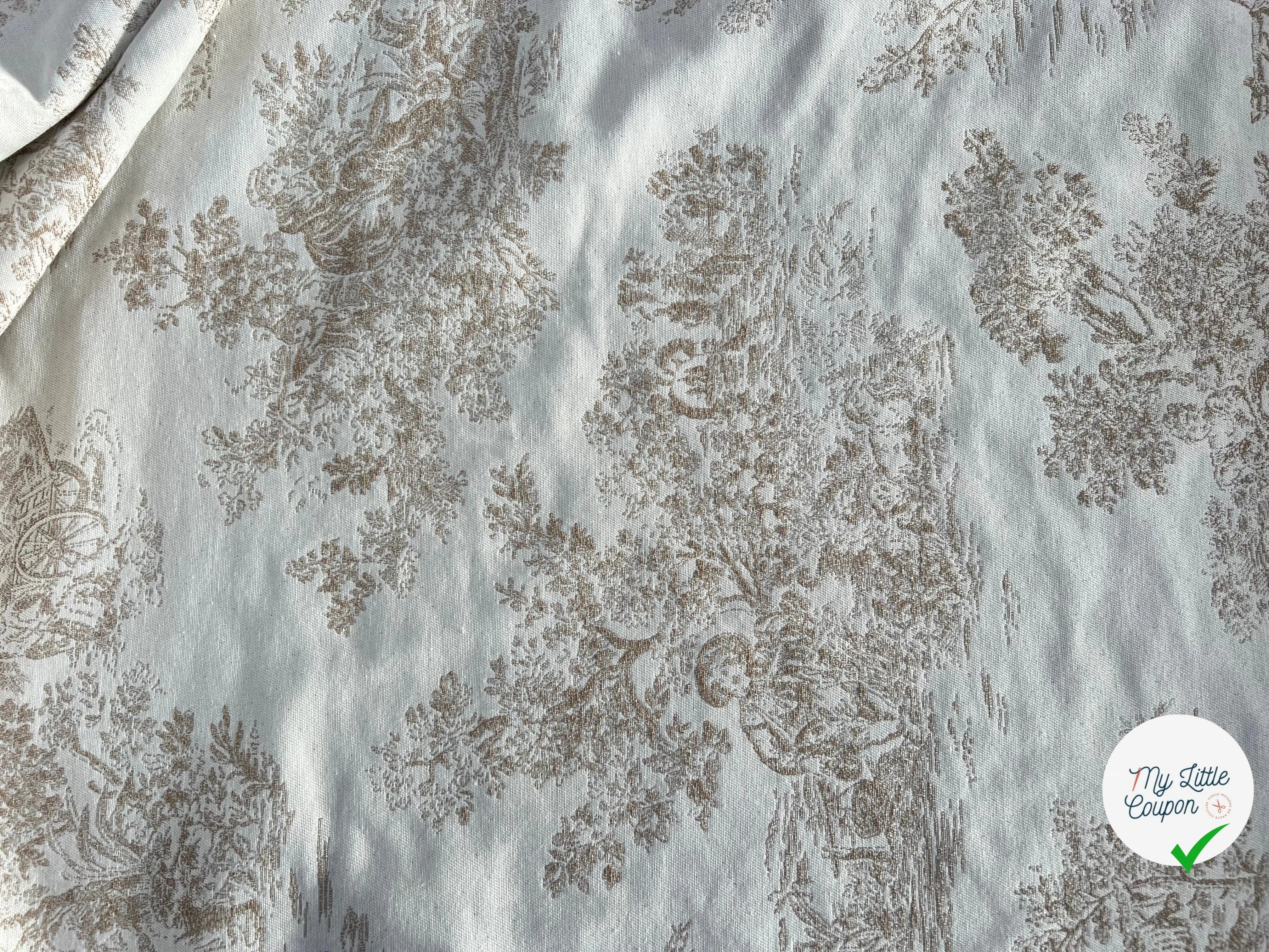 JACQUARD TISSÉ TEINT COLLINE ALLOVER LIN - My Little Coupon
