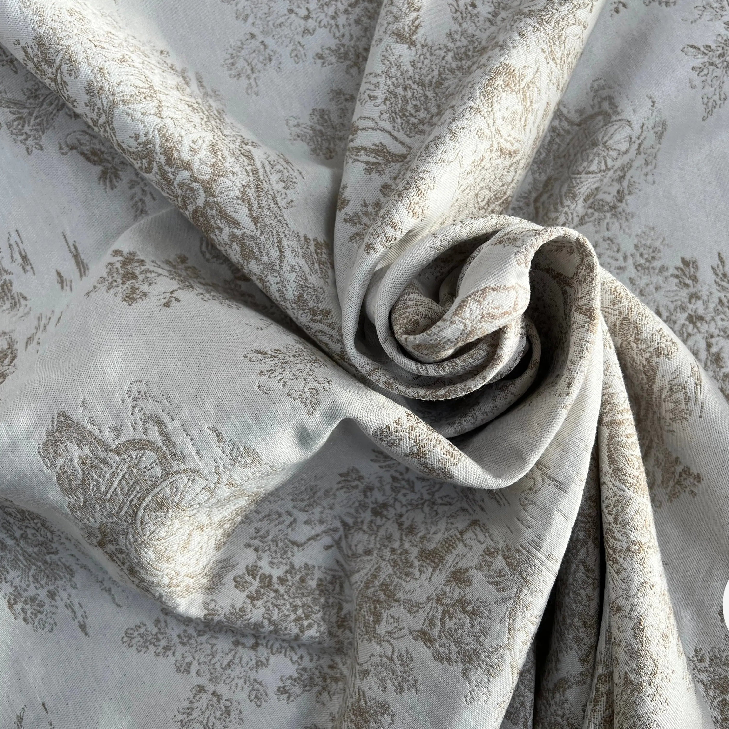 JACQUARD TISSÉ TEINT COLLINE ALLOVER LIN - My Little Coupon