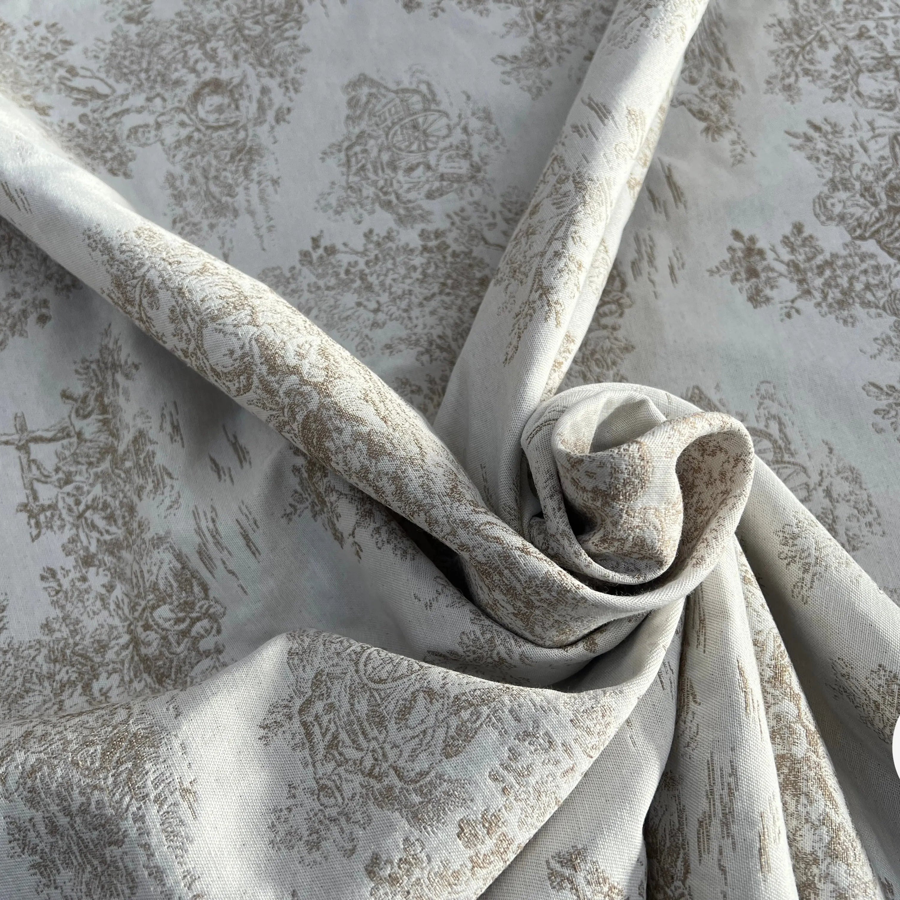 JACQUARD TISSÉ TEINT COLLINE ALLOVER LIN - My Little Coupon