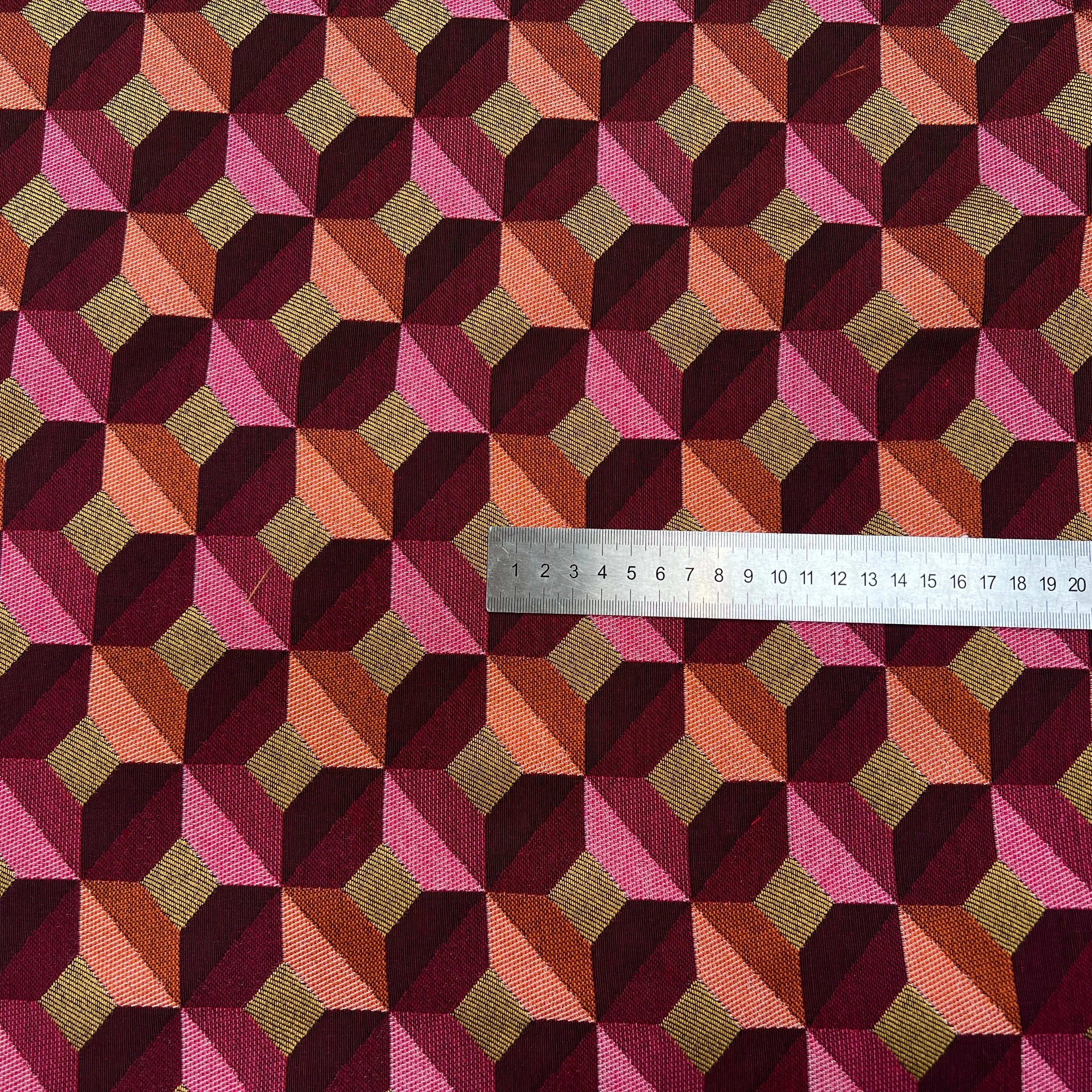 JACQUARD TISSÉ TEINT PAOLA ALLOVER PRUNE ROSE - My Little Coupon