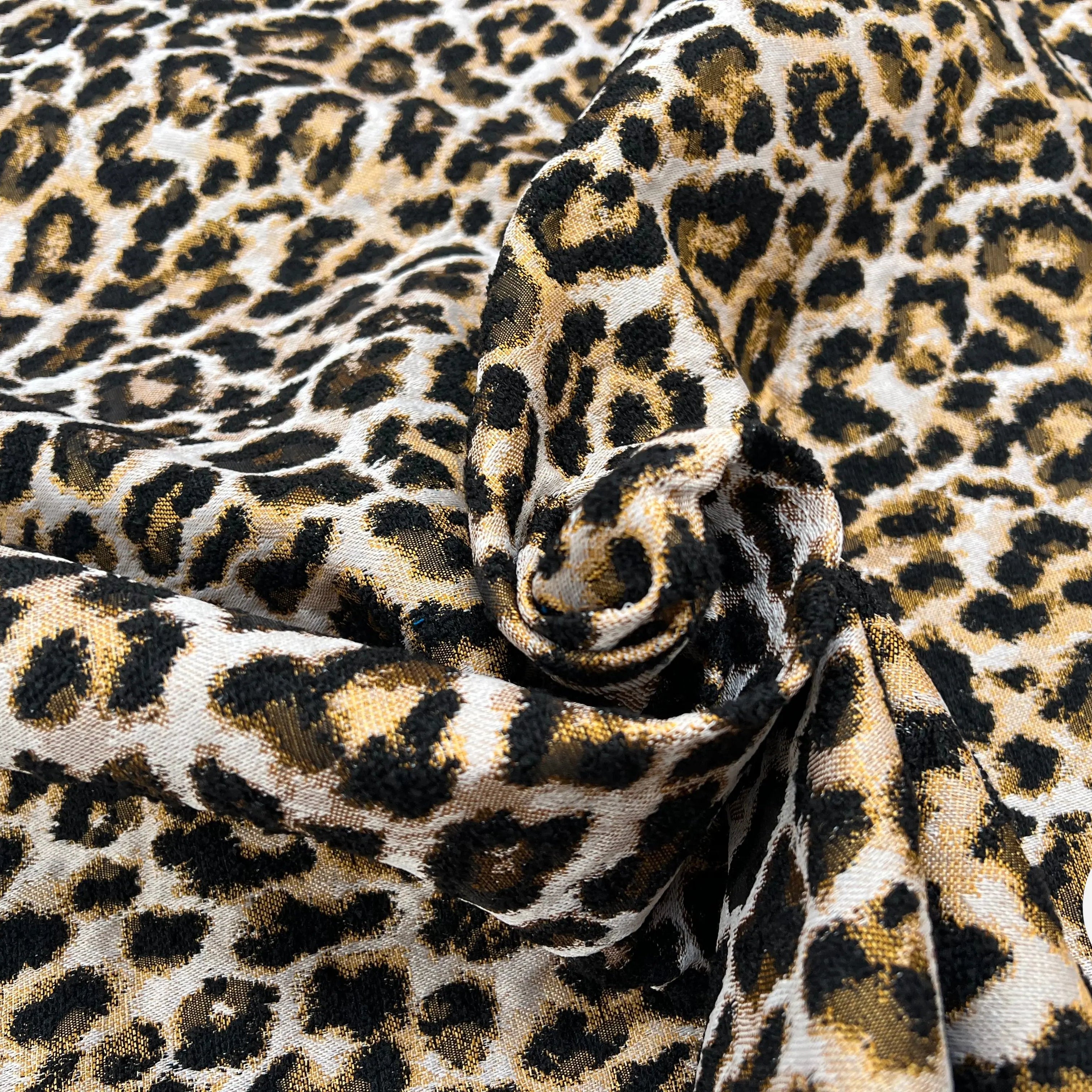 JACQUARD TISSÉ TEINT PELAGE ALL OVER PEANUT - My Little Coupon