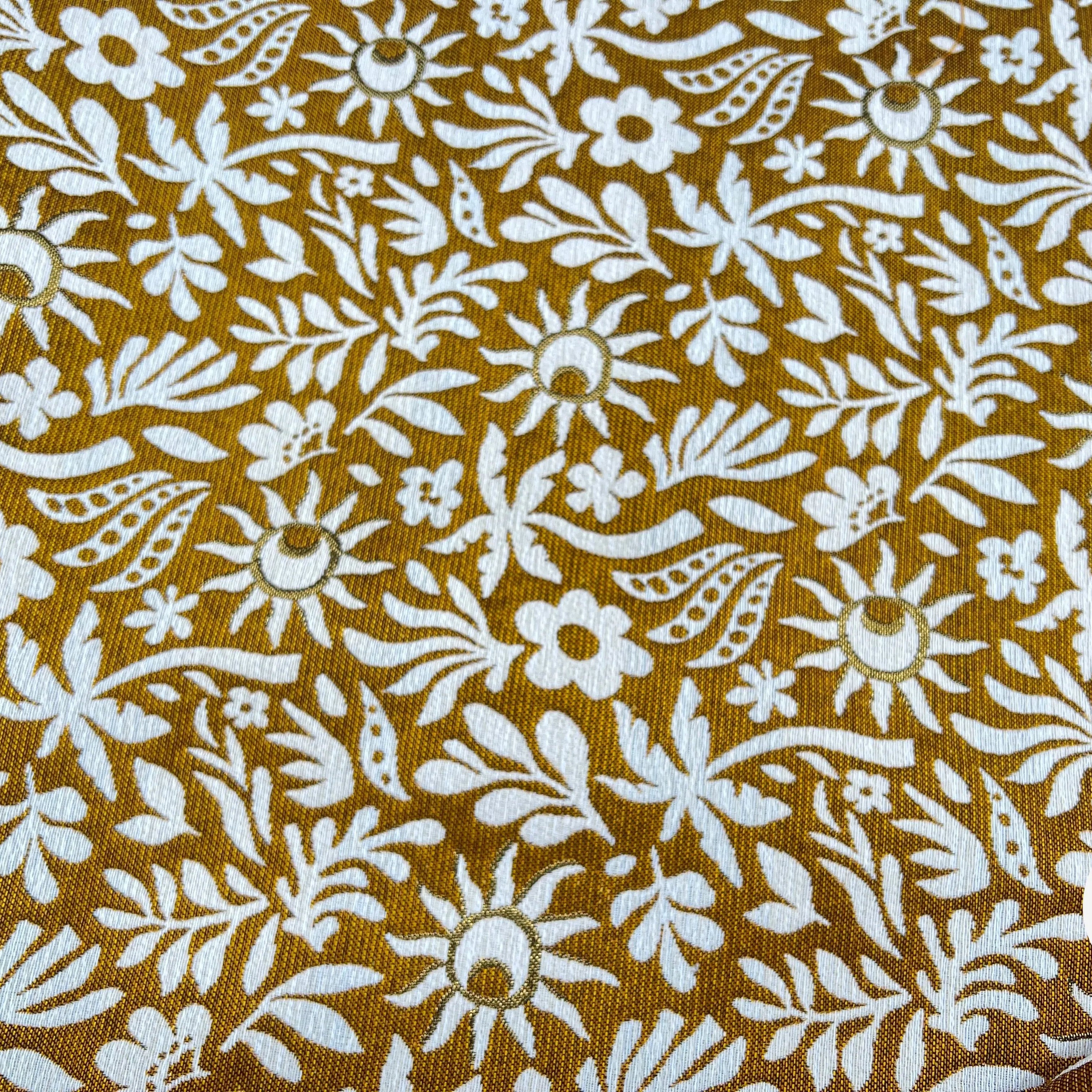 JACQUARD TISSÉ TEINT SUNLIGHT ALLOVER JAUNE - My Little Coupon