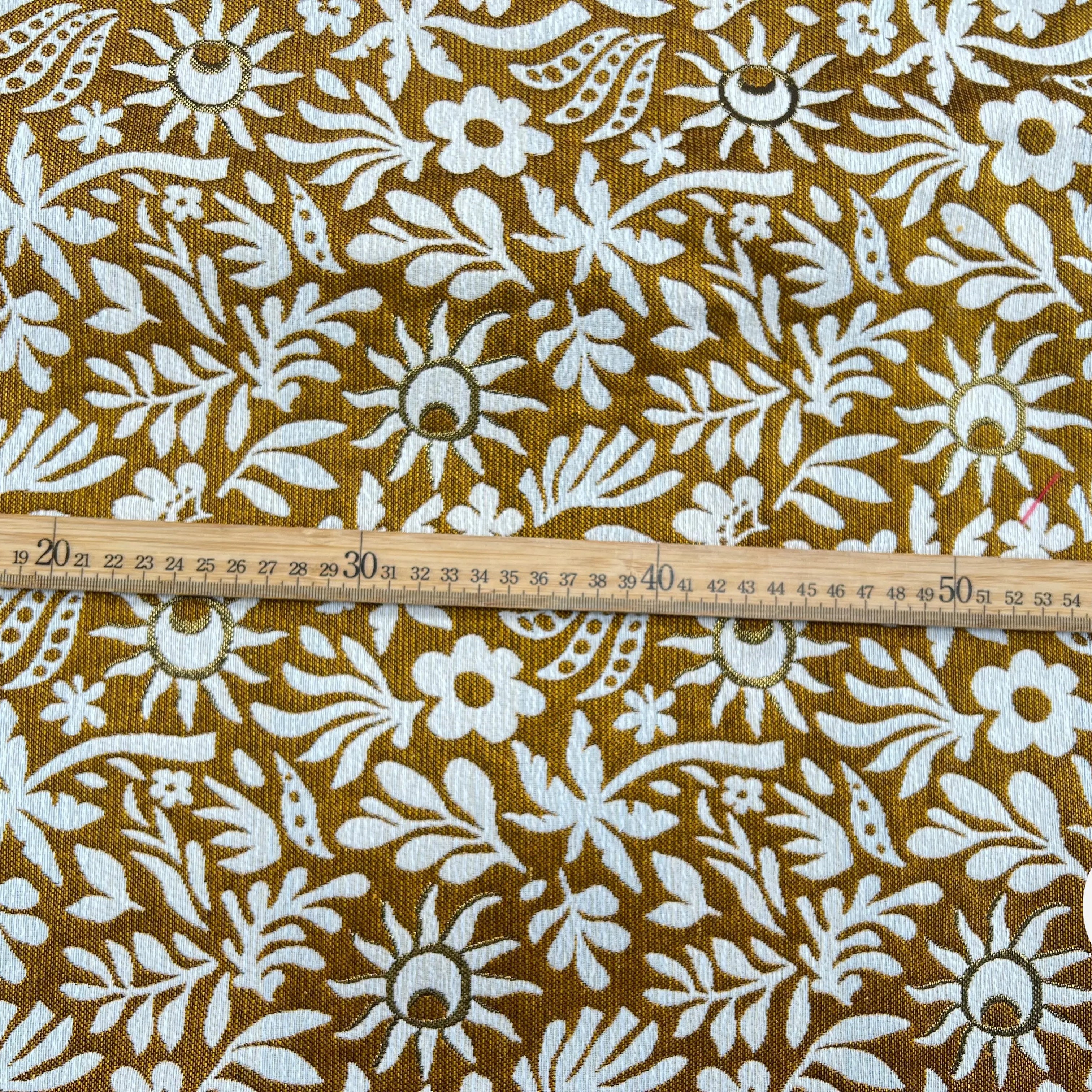 JACQUARD TISSÉ TEINT SUNLIGHT ALLOVER JAUNE - My Little Coupon