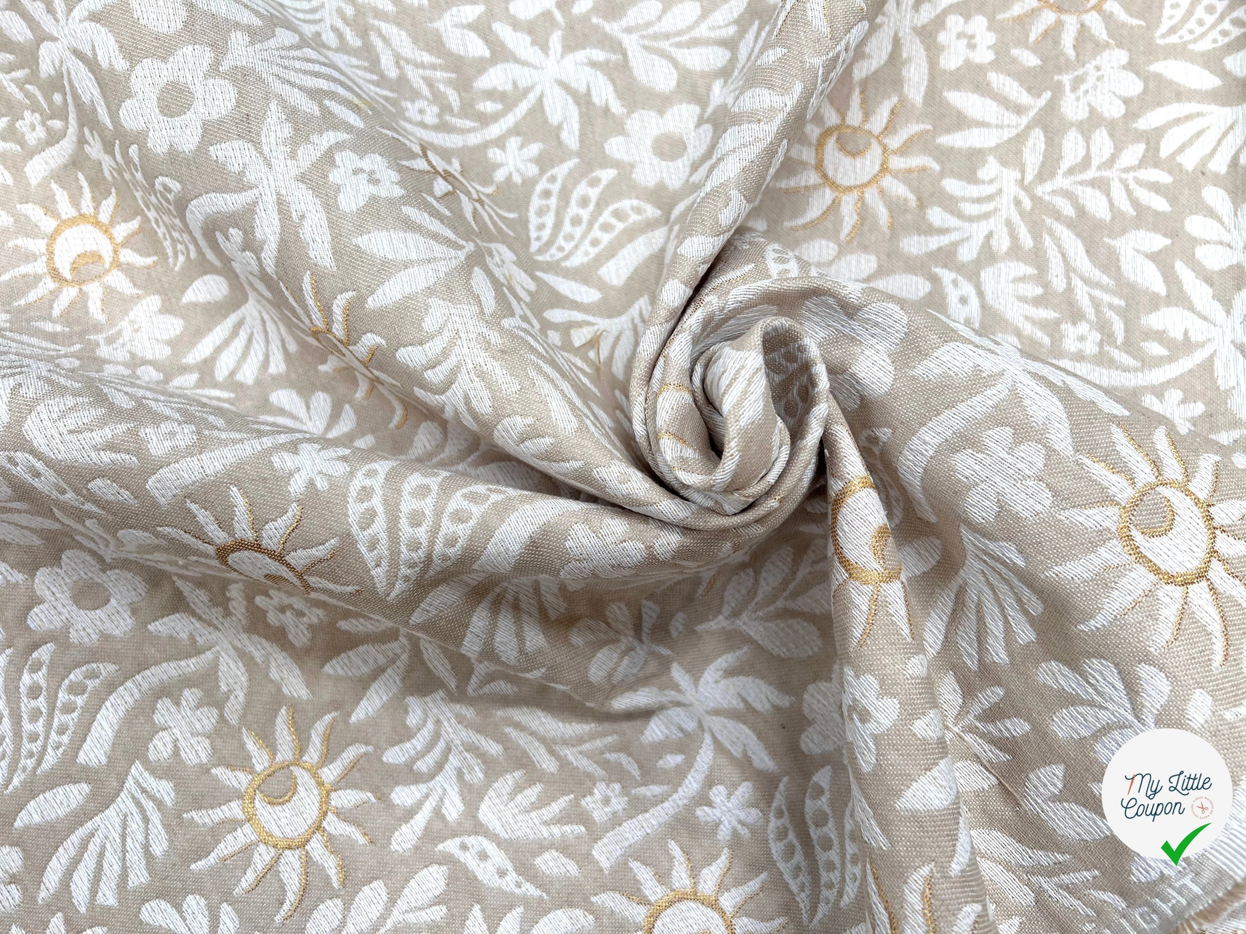 JACQUARD TISSÉ TEINT SUNLIGHT ALLOVER LIN - My Little Coupon
