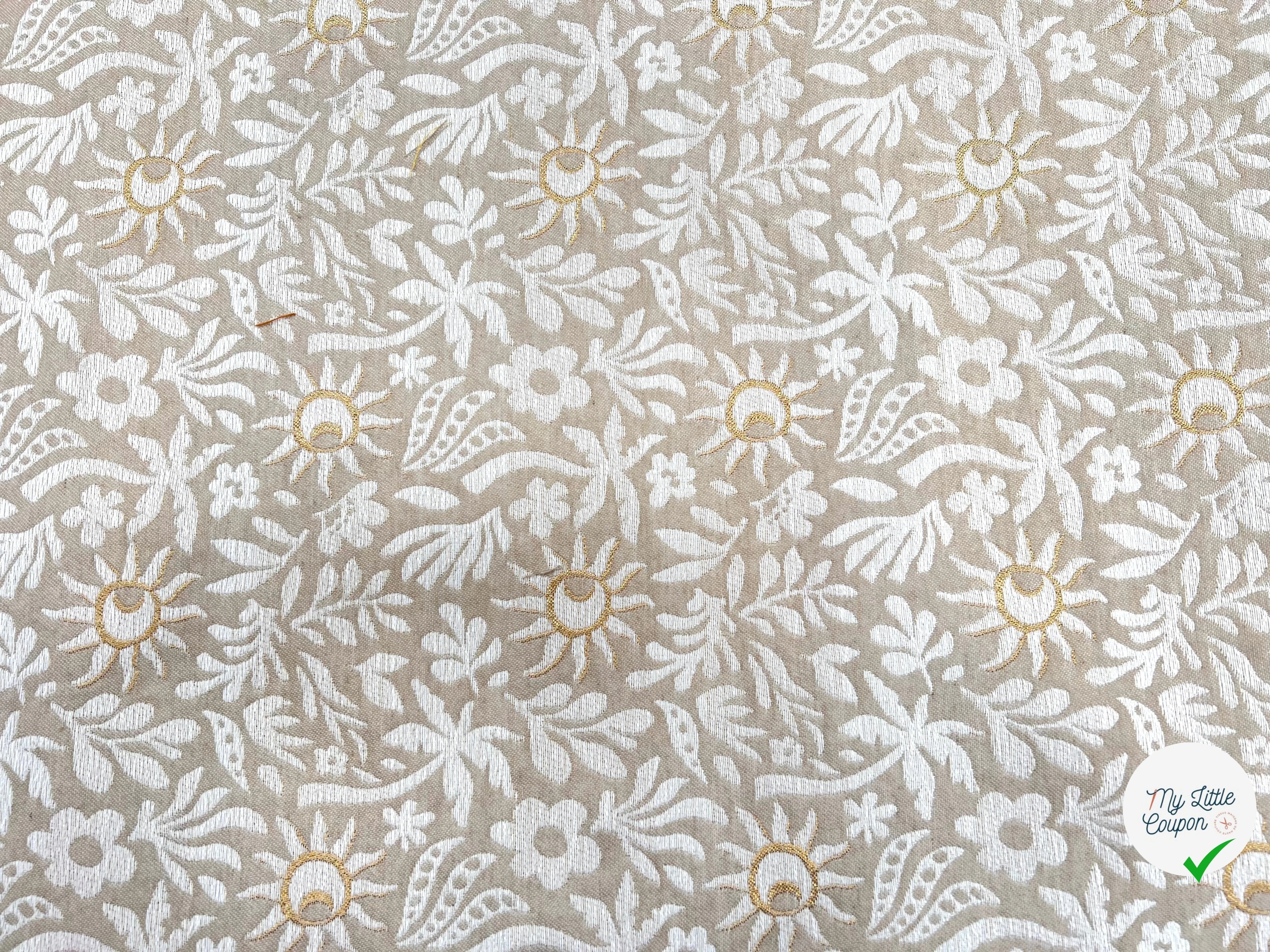 JACQUARD TISSÉ TEINT SUNLIGHT ALLOVER LIN - My Little Coupon