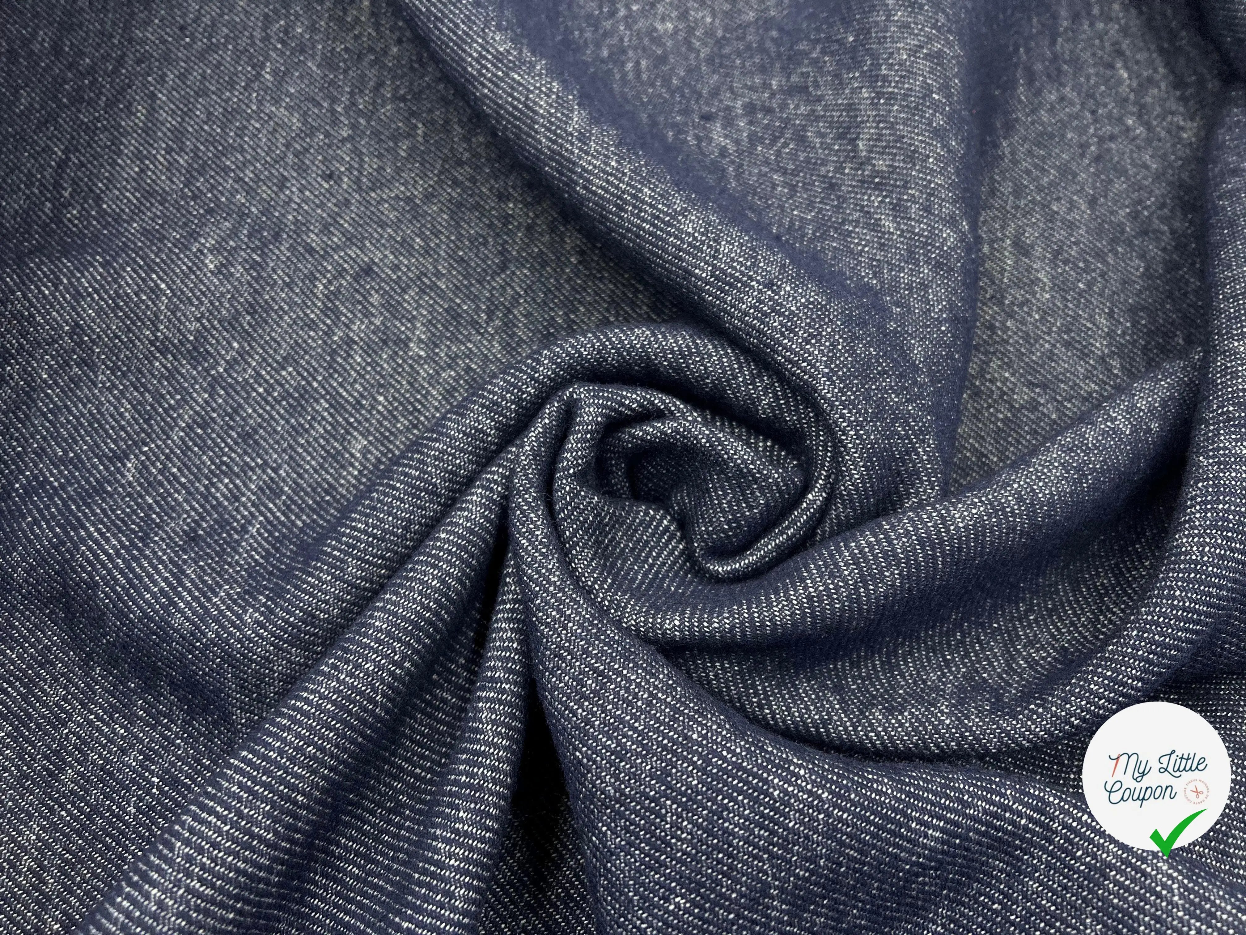 JEAN DE LAINE INDIGO - My Little Coupon - tissu - coudre