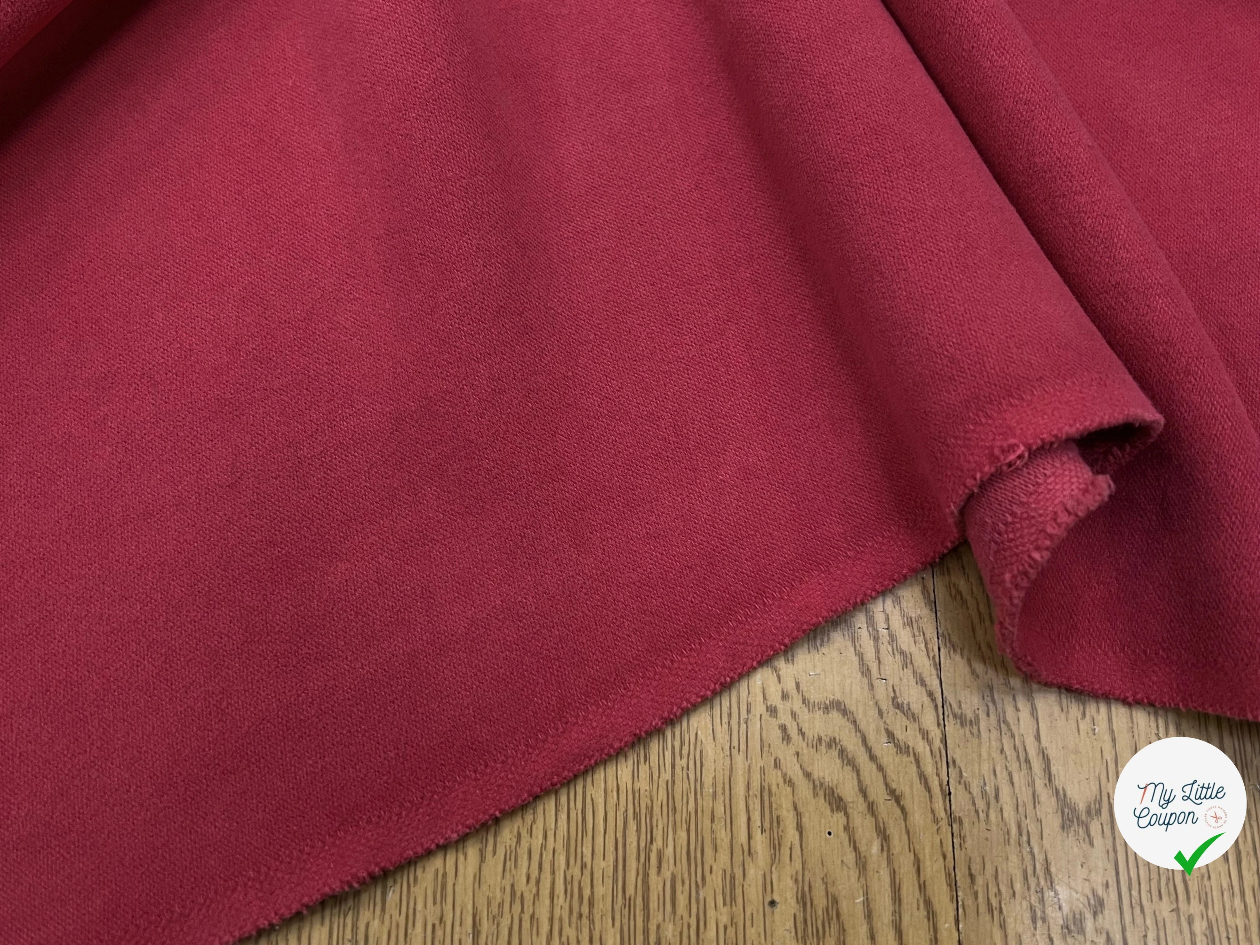 JEAN DENIM GRATTÉ RASPBERRY EFFET DUVETEUX - My Little Coupon