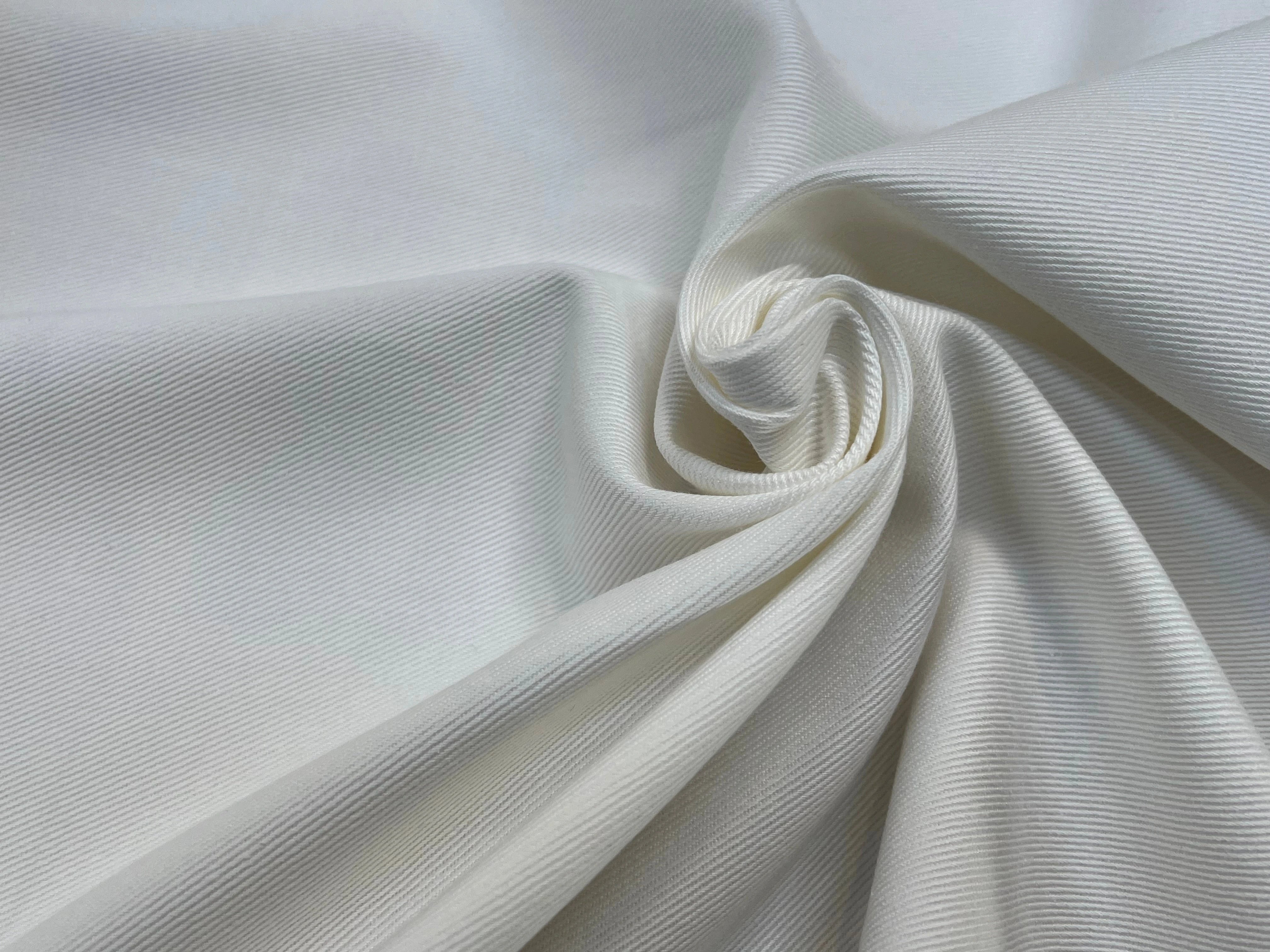 JEAN DENIM PRESTIGE PEIGNÉ SANMERO BLANC 99% COTON LÉGÈREMENT DOUX - My Little Coupon