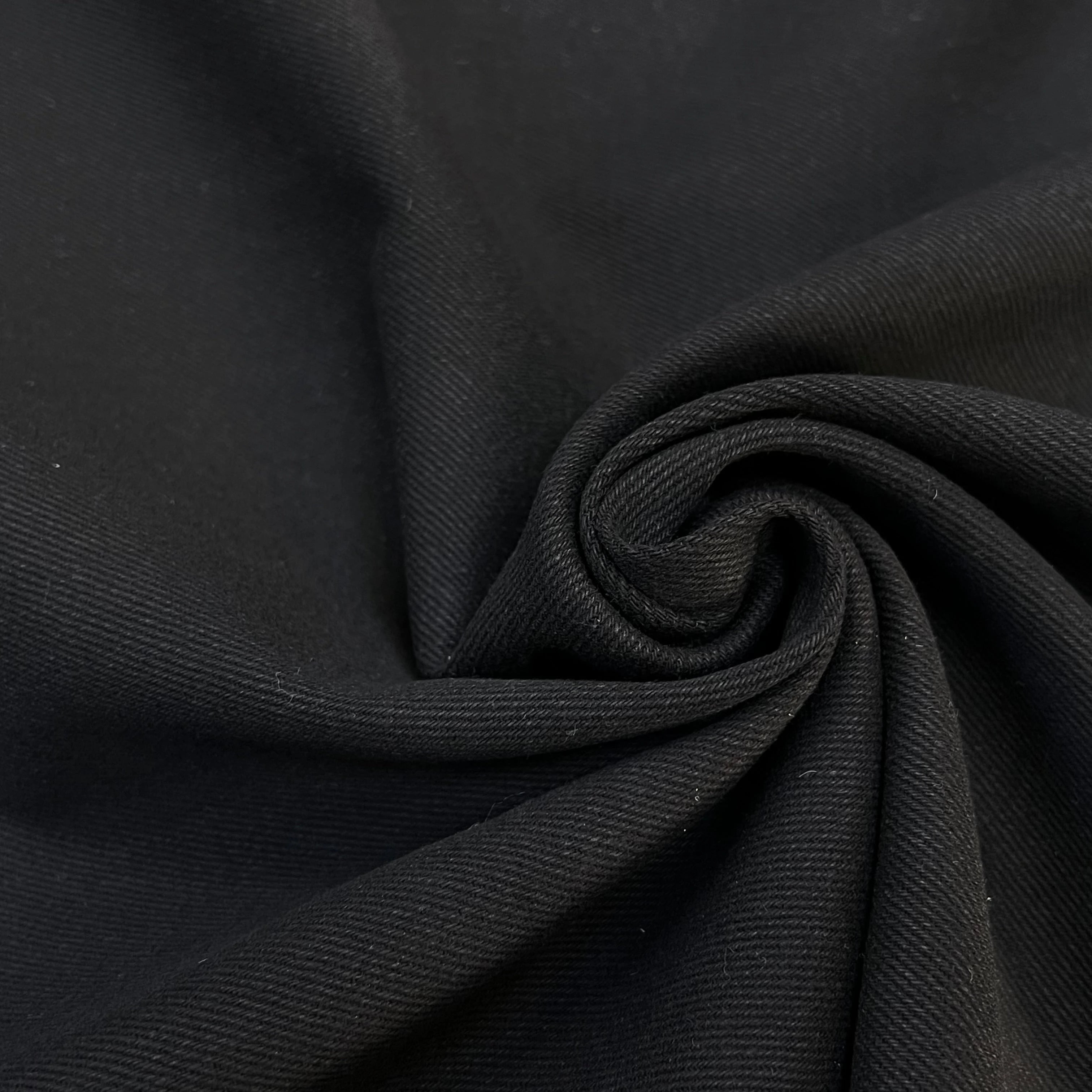 JEAN DENIM PRESTIGE SANMERO NOIR PROFOND 158CM 100% COTON - My Little Coupon