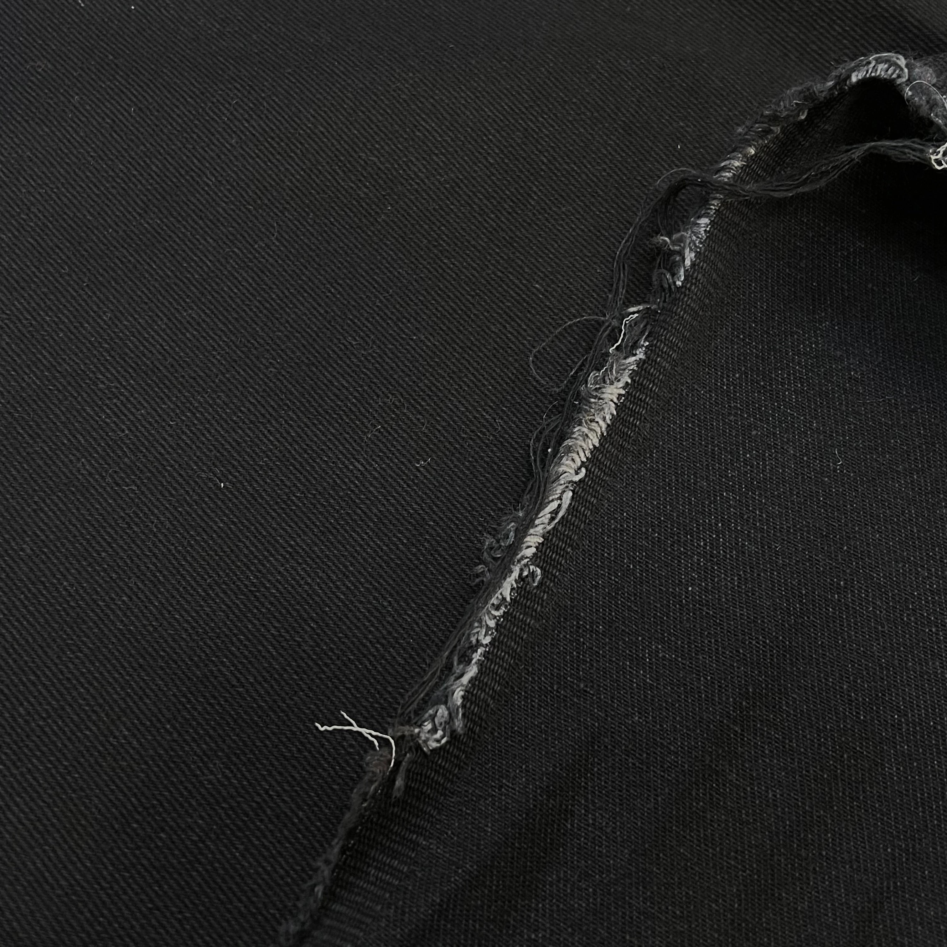 JEAN DENIM PRESTIGE SANMERO NOIR PROFOND 158CM 100% COTON - My Little Coupon