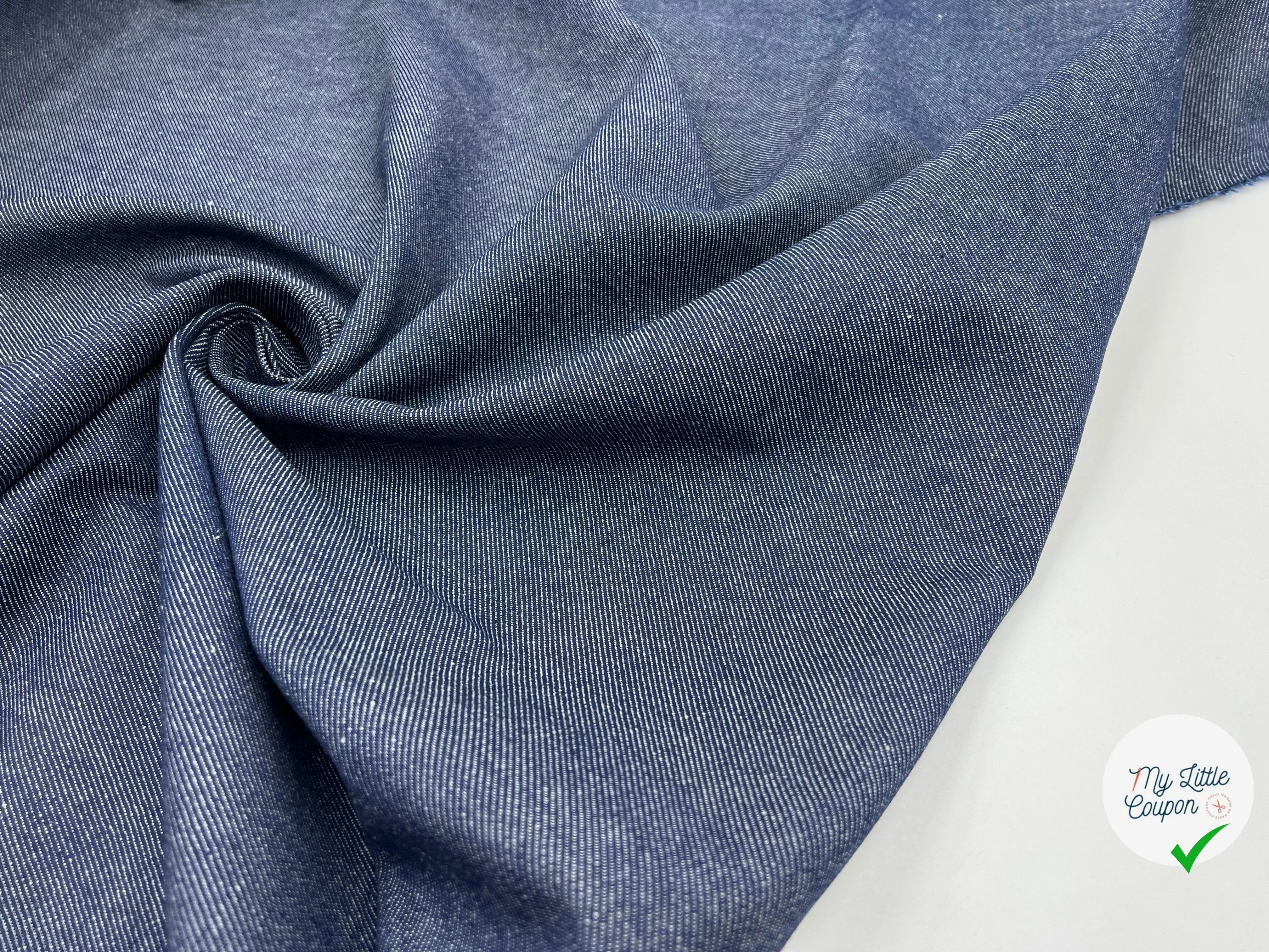 JEAN LÉGER INDIGO BLUE - My Little Coupon - tissu - coudre