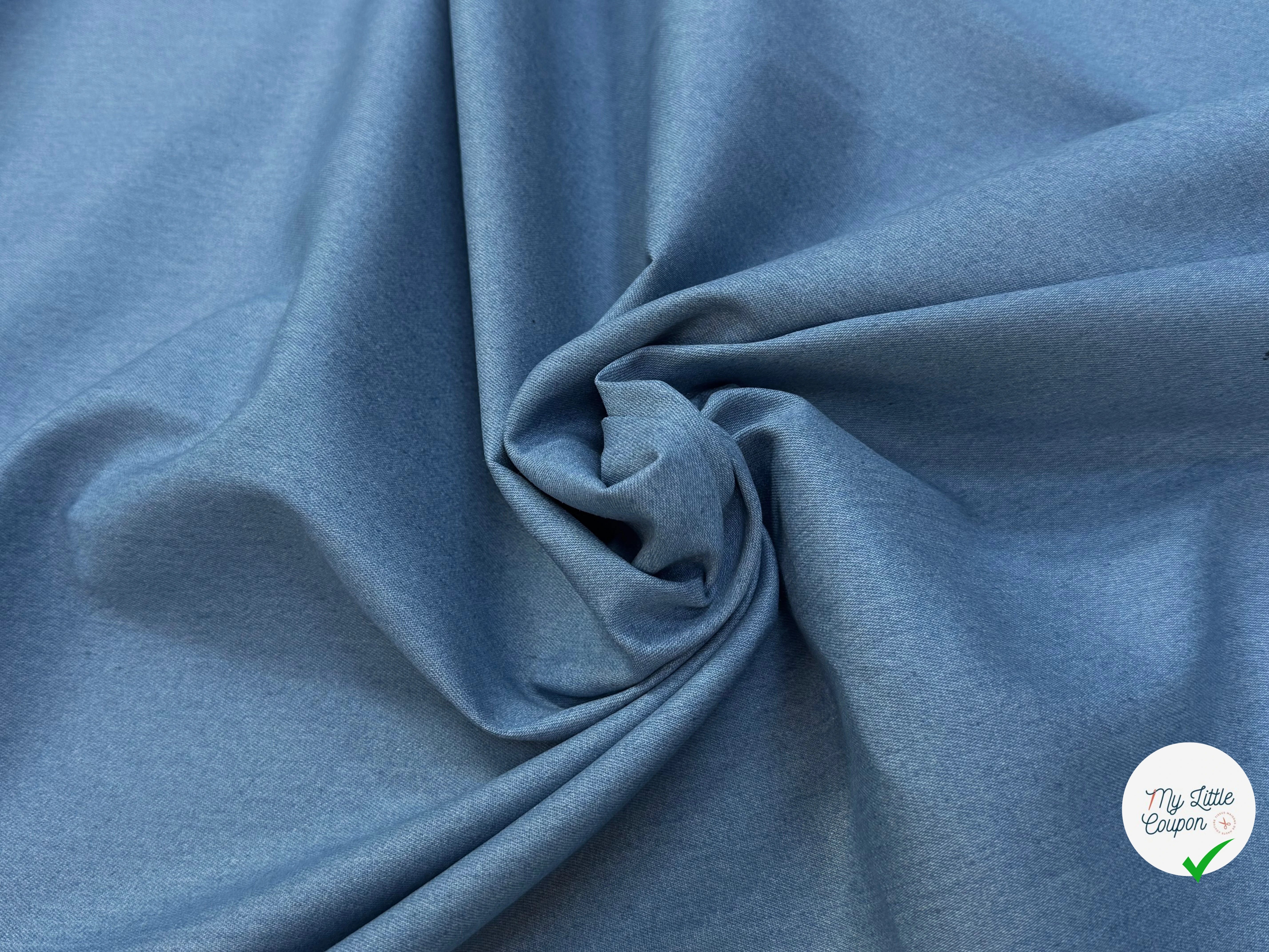 JEANS PRÉ-LAVÉ BLEU CLAIR 70% COTON (002) - My Little Coupon