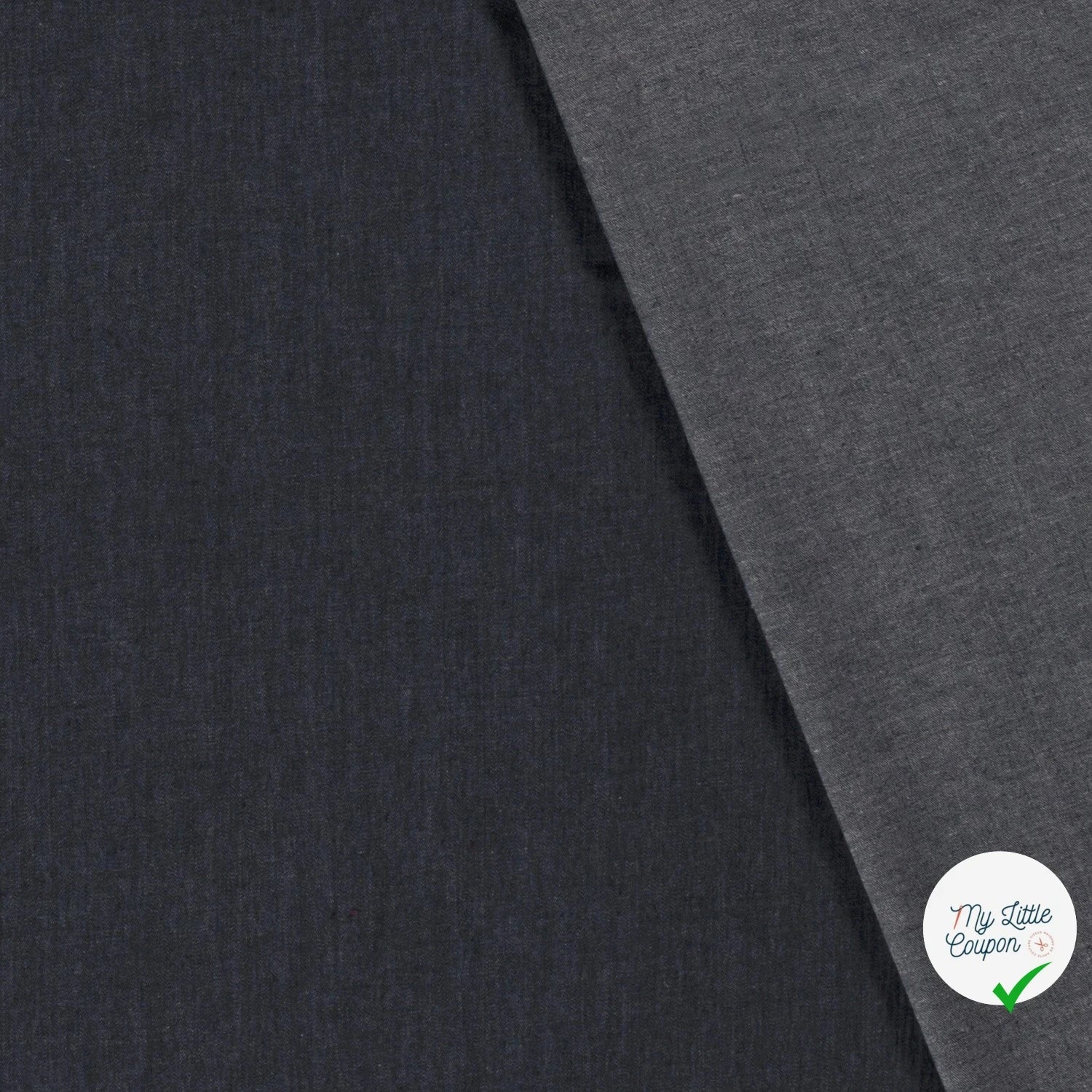 JEANS PRÉ-LAVÉ LÉGER BLEU MARINE 100% COTON - My Little Coupon