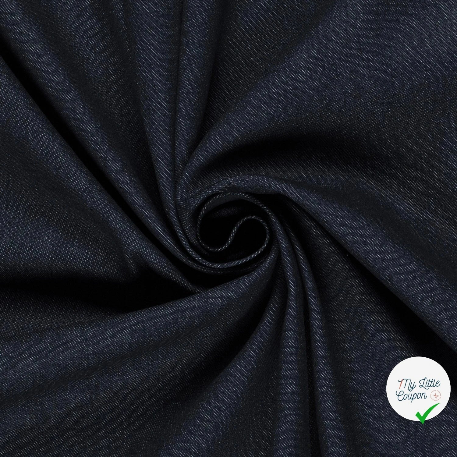 JEANS PRÉ-LAVÉ LOURD BLEU MARINE 90% COTON (108) - My Little Coupon